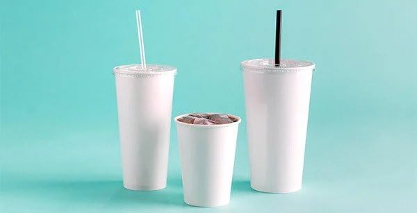 12 oz Disposable Paper Cold Cups for Juice, Soda & Smoothies | 1000 Count Bulk Food-Grade White Cups | Made in USA, Recyclable & Eco-Friendly | Perfect for Restaurants, Cafes, Parties & Outdoor Events