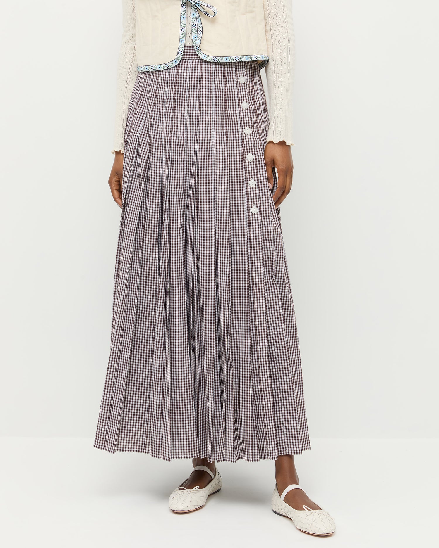 Brown Gingham