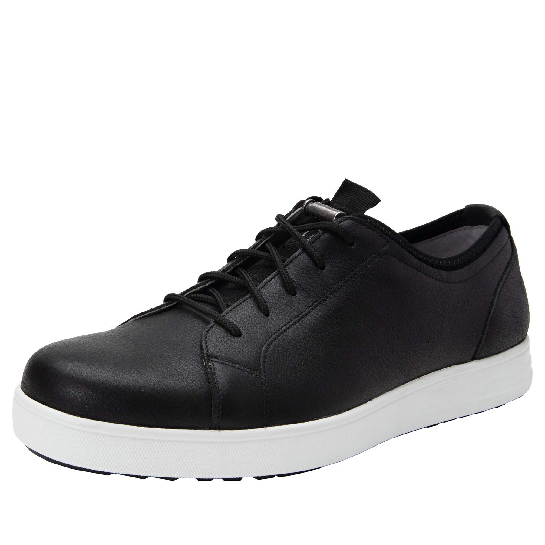 TRAQ by Alegria Qake Men's Smart Walking Shoes - Lightweight Comfortable Slip-Resistant Sneakers for Walking, Travel & Everyday Wear