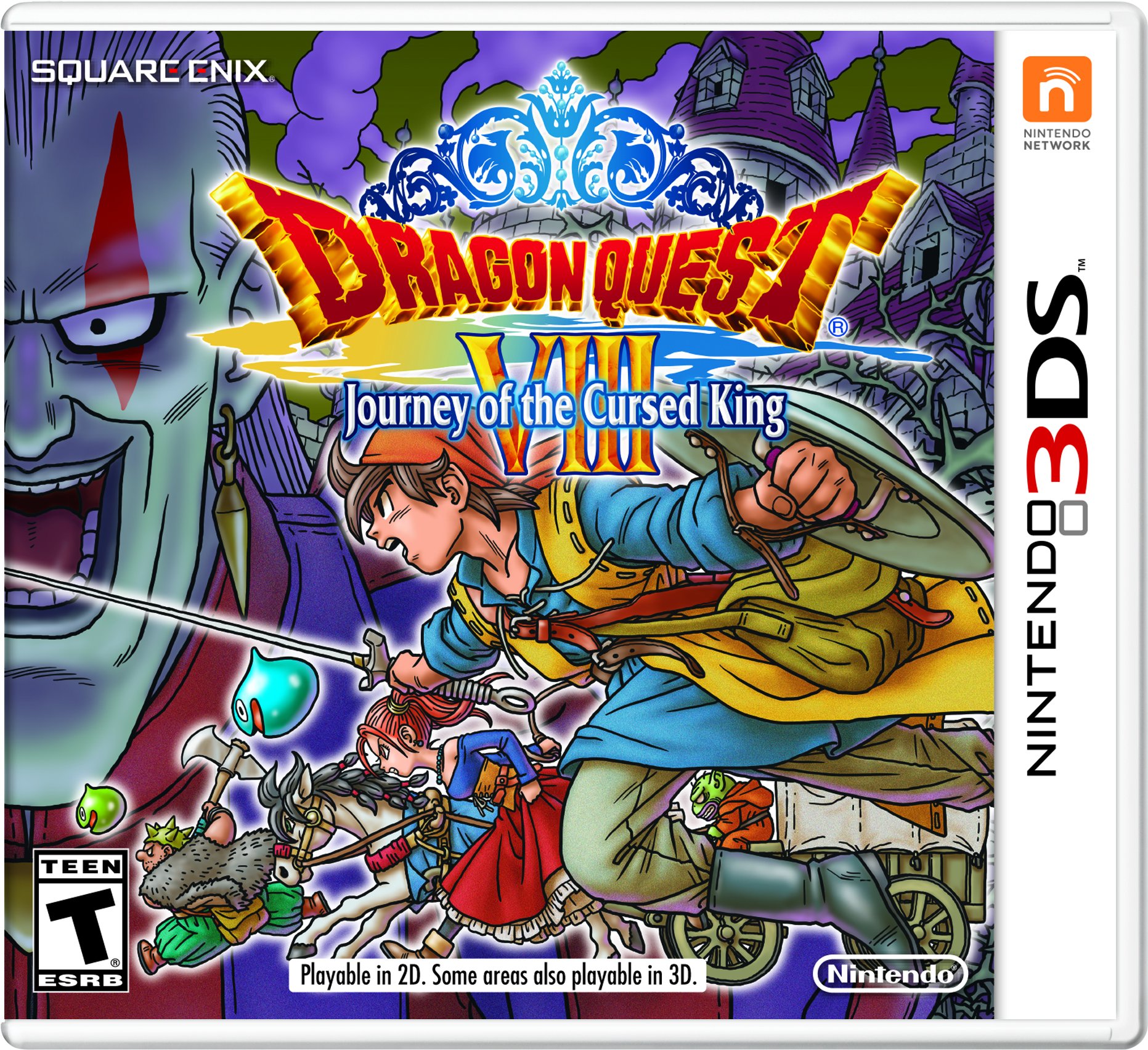 Dragon Quest VIII: Journey of the Cursed King - Nintendo 3DS Game | Epic RPG Adventure for Handheld Gaming | Perfect for Travel & Commute