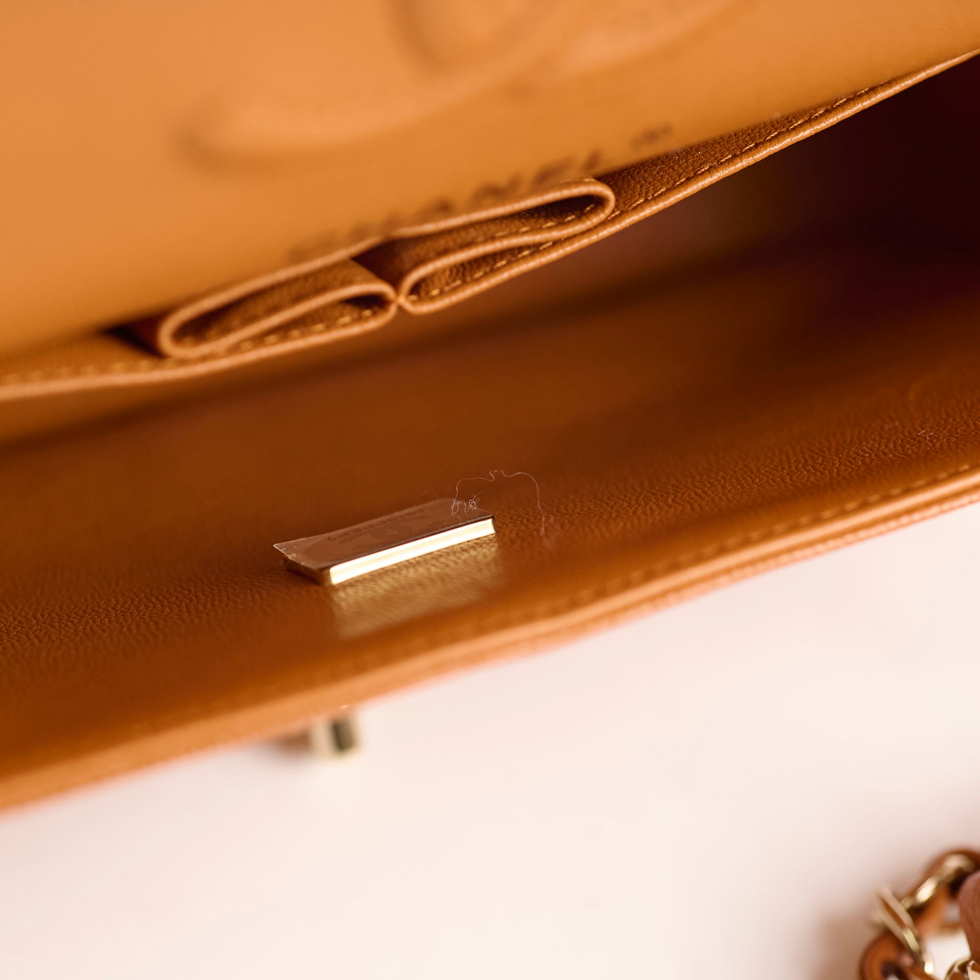 Chanel Small Classic Double Flap Bag in Caramel Caviar Leather - Luxury Crossbody Purse for Women, Perfect for Date Night & Special Occasions