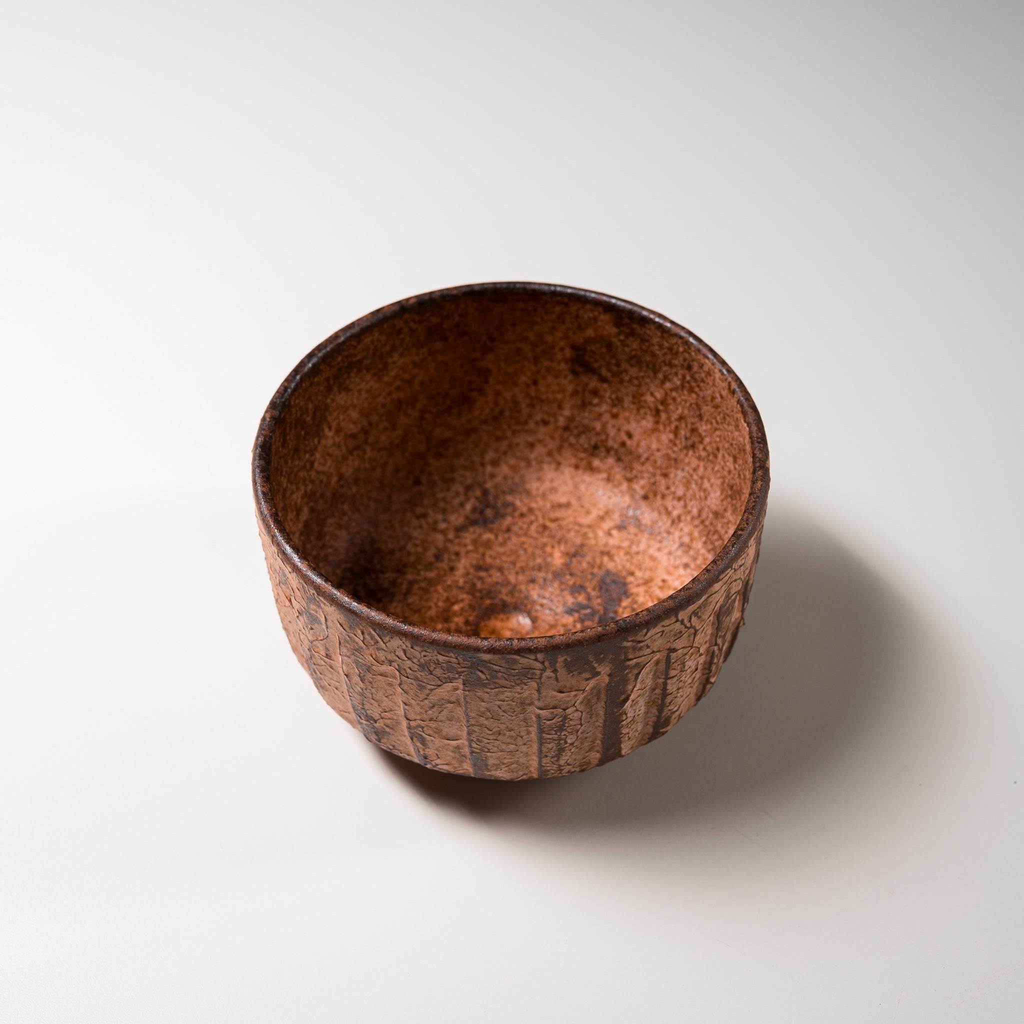Handmade Kyoto Kiyomizu Ware Matcha Bowl - Sogimon Reddish Brown Ceramic Tea Cup | Authentic Japanese Tea Ceremony Set for Matcha, Green Tea & Zen Meditation