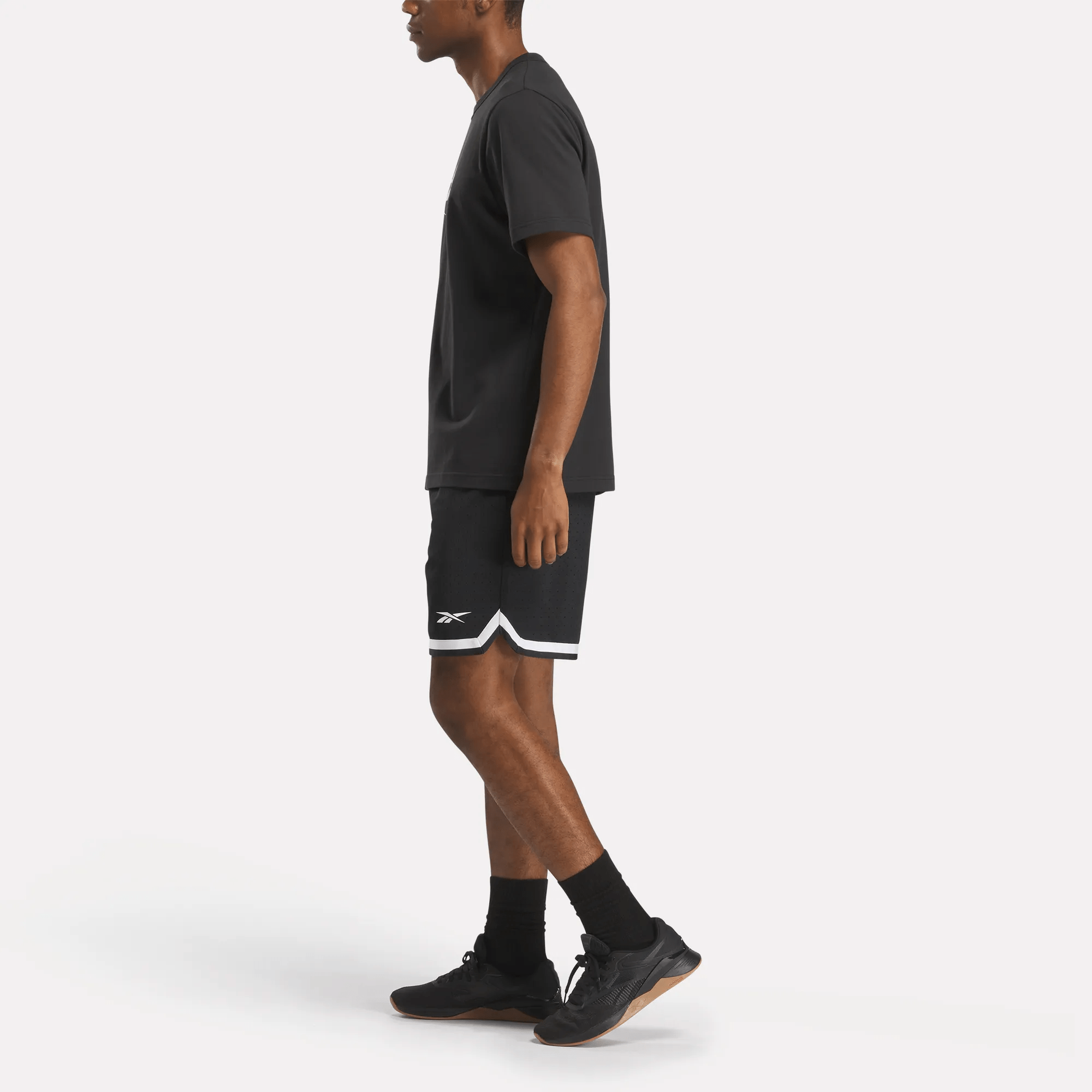 Reebok Men's Basketball Transition Shorts - Breathable & Lightweight for Training, Games & Casual Wear