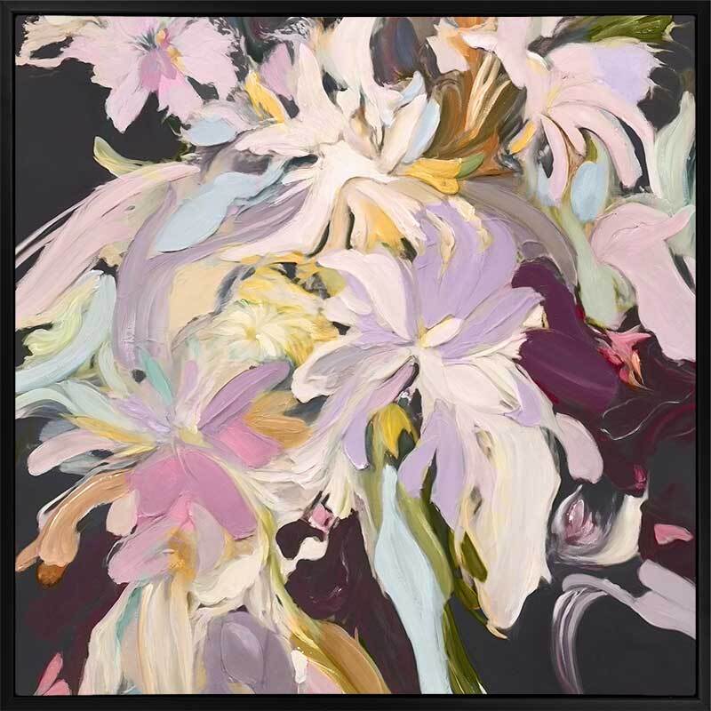 Daydream Daisies II Floral Canvas Wall Art Print - Handmade Home Decor for Living Room, Bedroom & Office