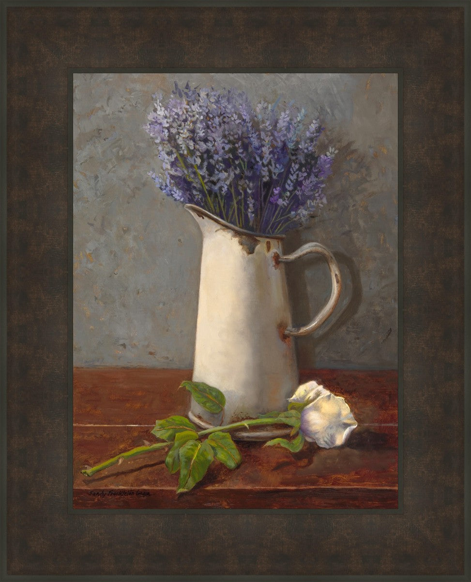Breathe By Sandy Freckleton Gagon - Inspirational Wall Art for Home & Office Decor | Perfect for Living Room, Bedroom or Meditation Space