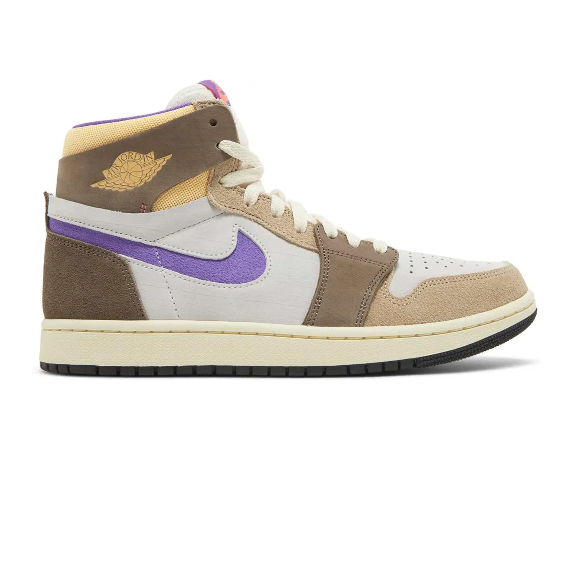 Air Jordan 1 High Zoom Air CMFT 2 'Palomino Wild Berry' (2023) - Men's Basketball Shoes for Running & Streetwear Fashion