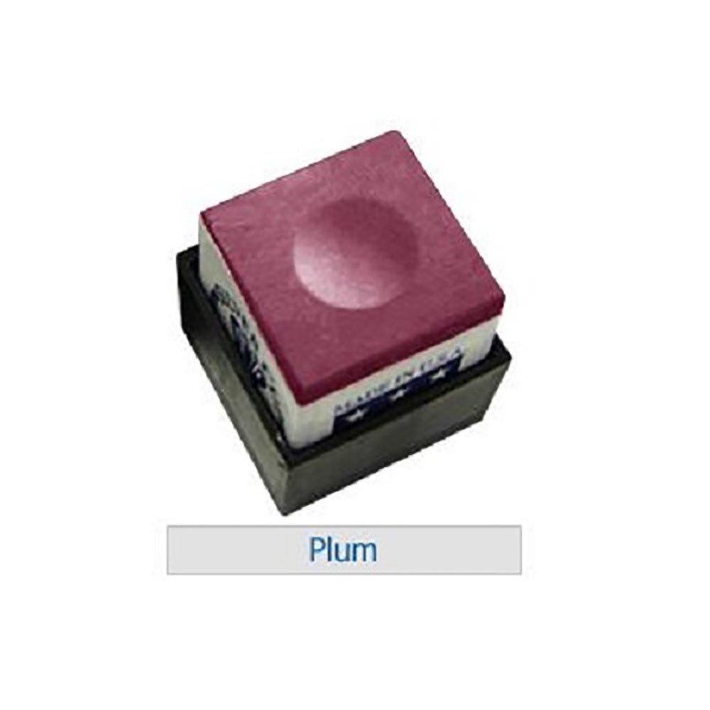 Premium Silver Cup One Dozen Plum Purple Pool Cue Chalk - High Quality Billiard Accessories for Professional & Recreational Players - Perfect for Pool Halls, Home Game Rooms & Tournament Play