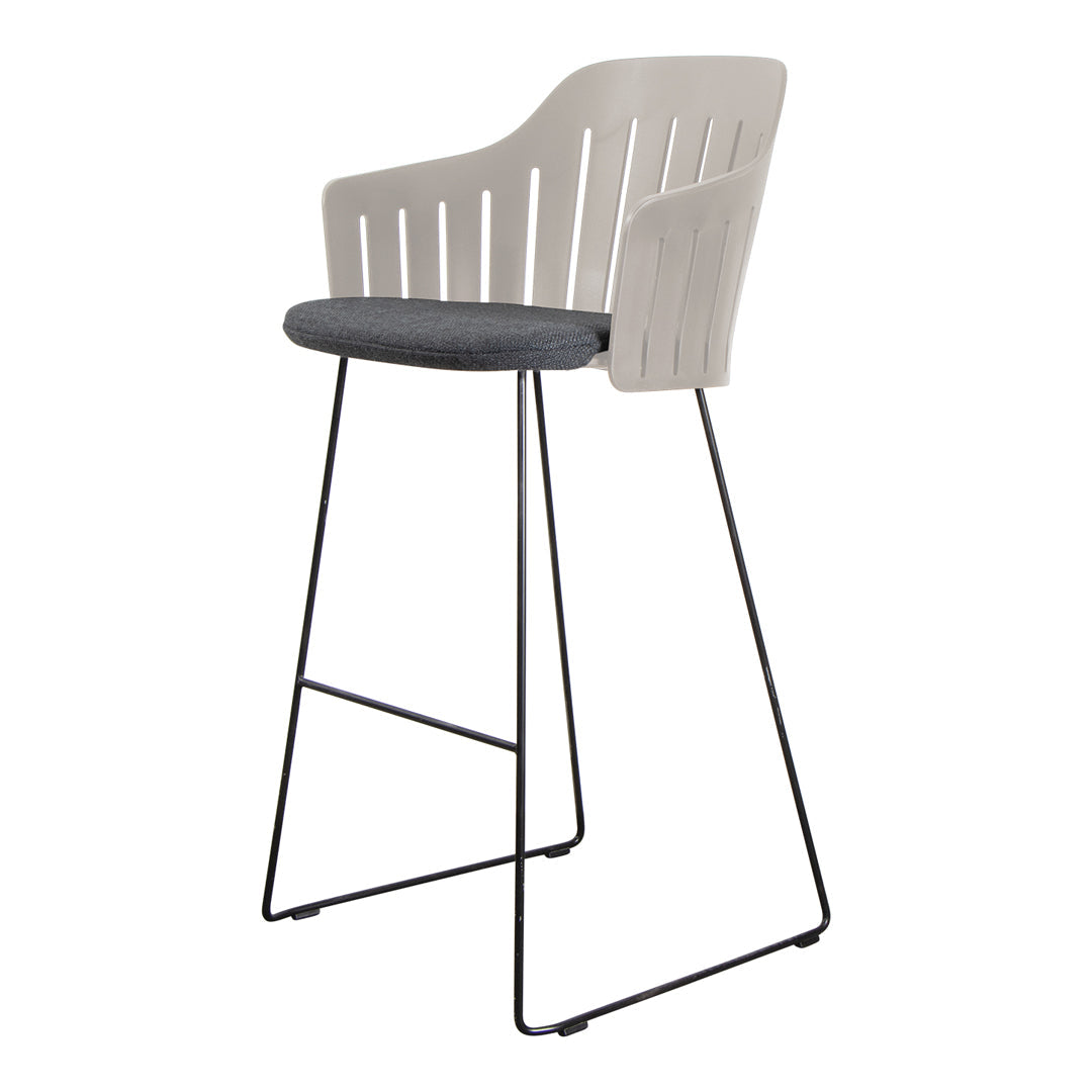 Choice Bar Chair with Sled Base & Seat Cushion - Modern Counter Stool for Kitchen Island, Breakfast Bar & Home Pub - Comfortable Dining & Entertaining