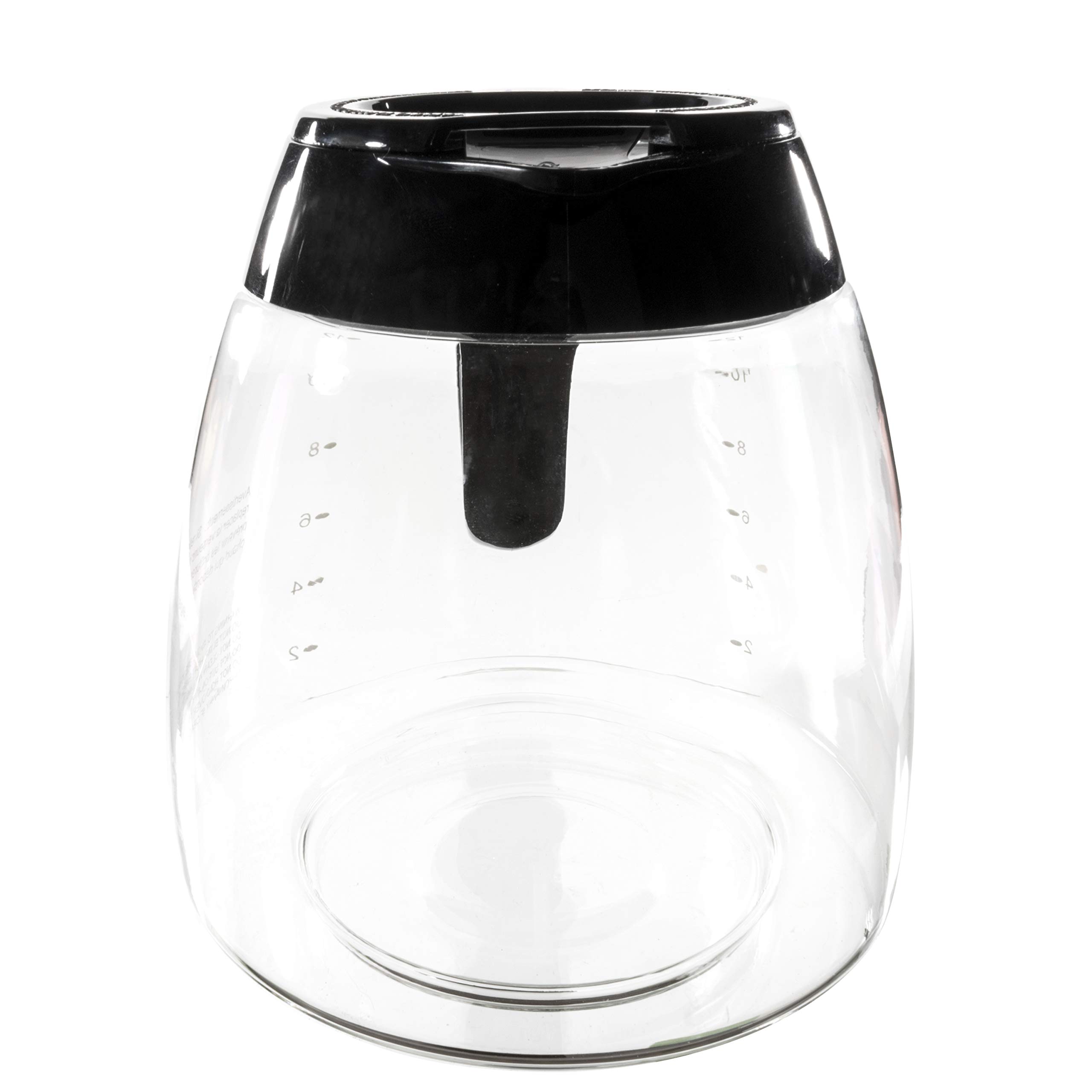 Univen 12 Cup Glass Coffee Maker Carafe - Replacement for Mr. Coffee IDS13 - Perfect for Home, Office & Restaurants - Durable & Dishwasher Safe