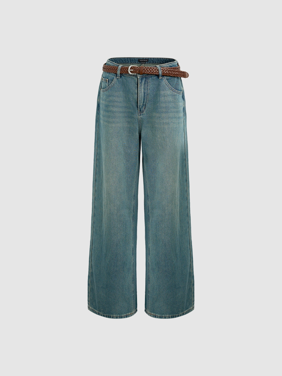 Stylish High-Waisted Denim Jeans for Women - UWH850039 - Perfect for Casual Wear, Office & Night Out
