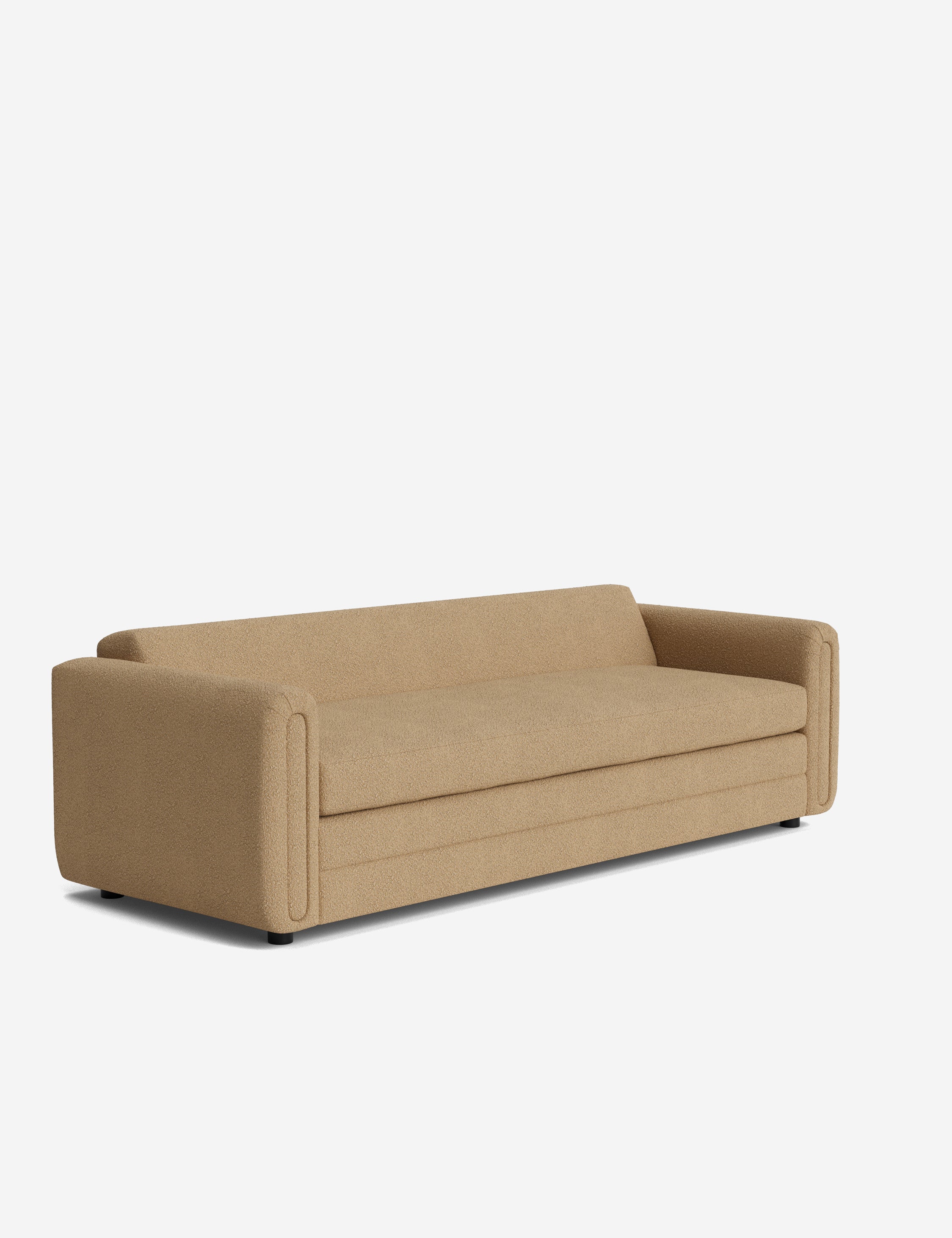 Eleanor Sofa - Modern Comfortable Couch for Living Room, Lounge & Office - Soft Fabric Upholstery with Sturdy Wooden Frame - Perfect for Relaxing, Entertaining & Small Spaces