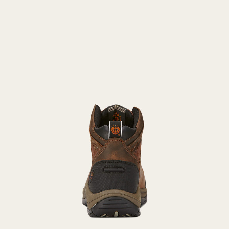 Terrain Wide Square Toe Steel Toe Work Boots for Men - Heavy Duty Safety Shoes for Construction, Warehouse & Outdoor Work