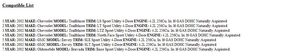 2002 Chevy Trailblazer Engine Computer ECM PCM ECU 12571178 - Pre-Programmed to Your VIN | Replacement for 4.2L I6 Engine | Fix Check Engine Light & Performance Issues