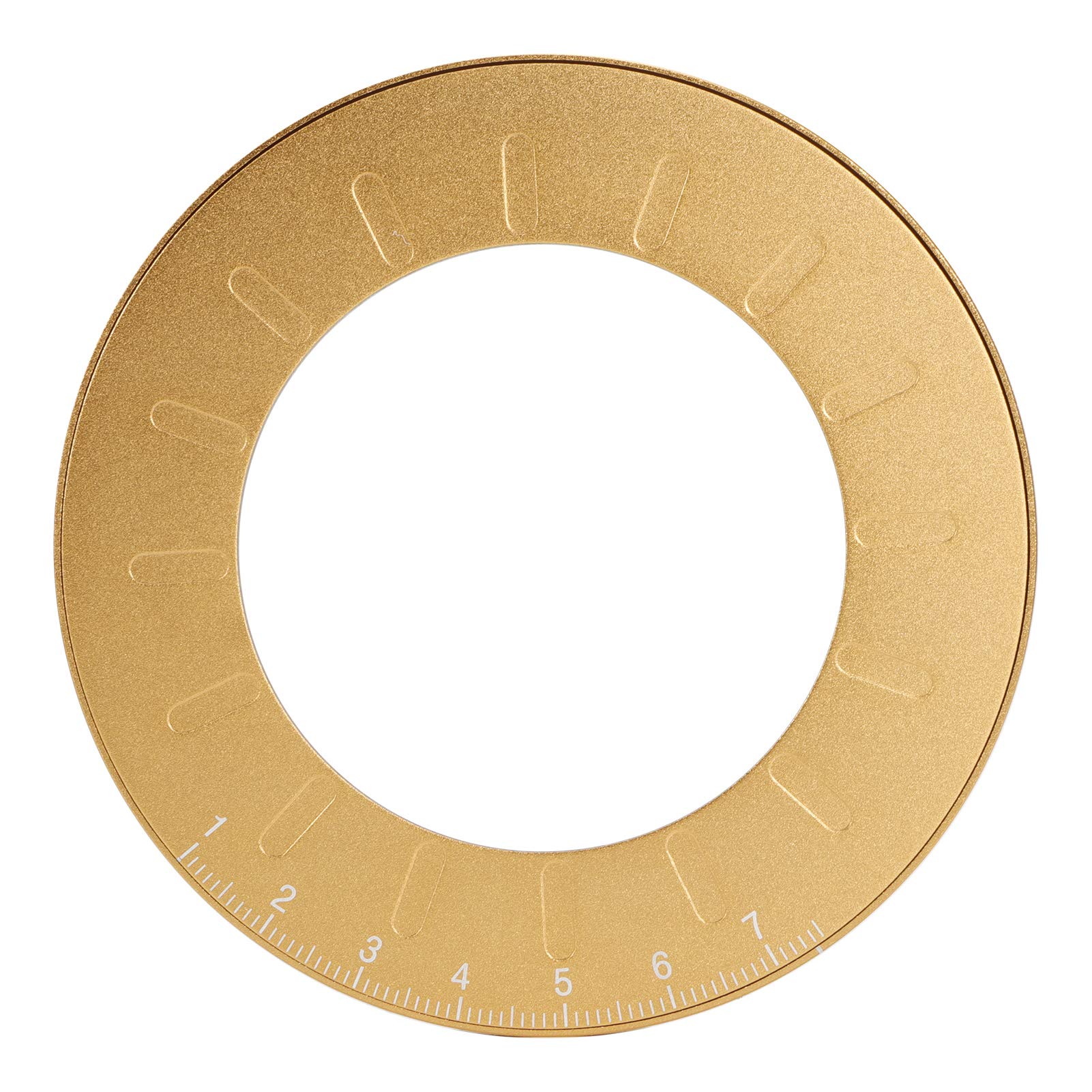 Adjustable Circle Drawing Tool - 12.5cm Flexible Round Measuring Ruler, Stainless Steel Painting Template for Artists & DIY Crafts - Perfect for Sketching, Woodworking, and Home Decoration Projects