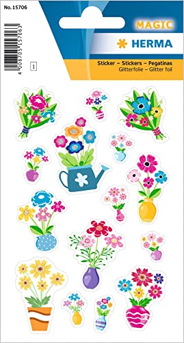 Flowers With Glitter