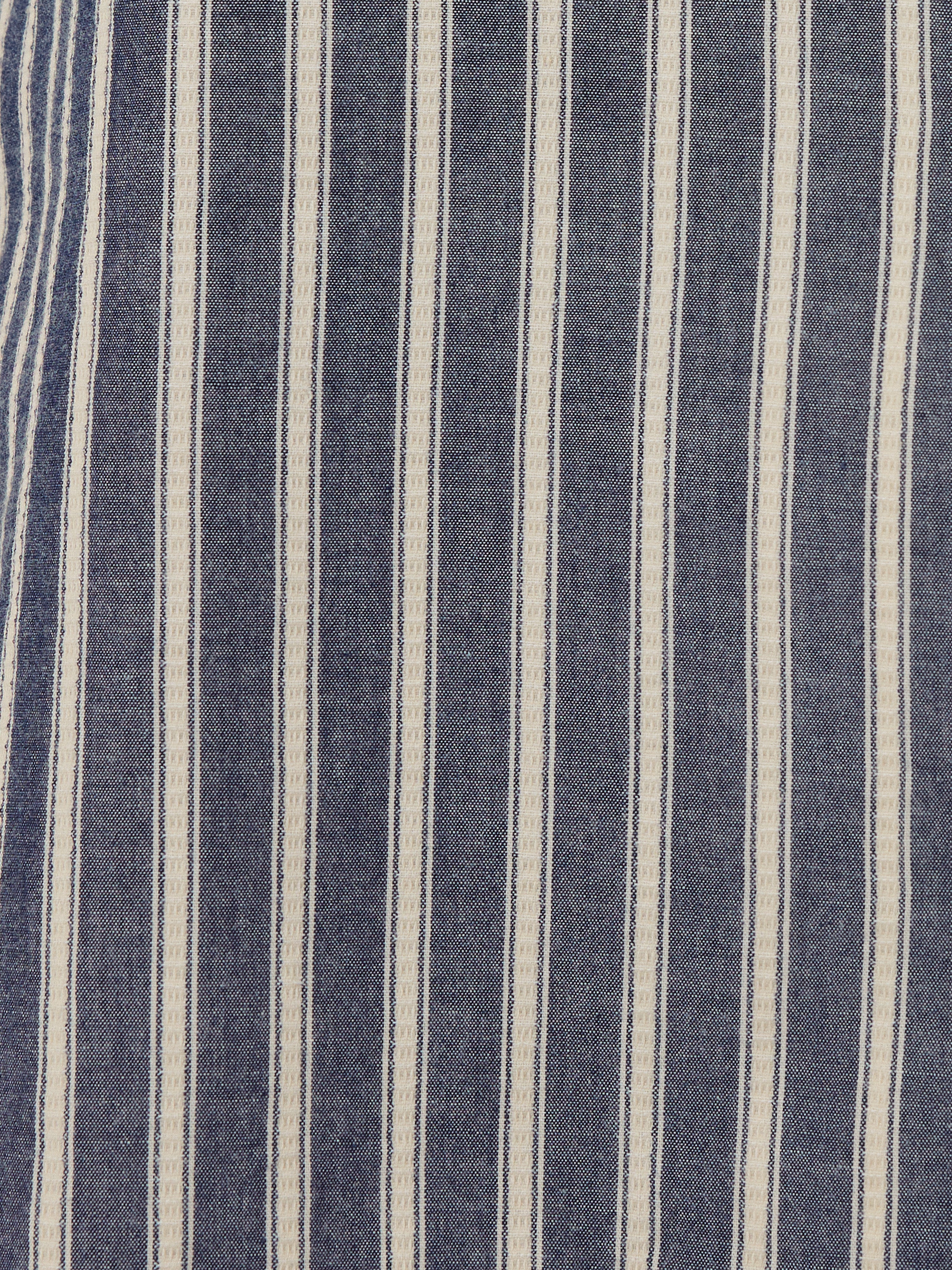 Soft Cotton Striped Short Pajama Set for Women - Blue Sleepwear for Summer Nights & Lounge Wear