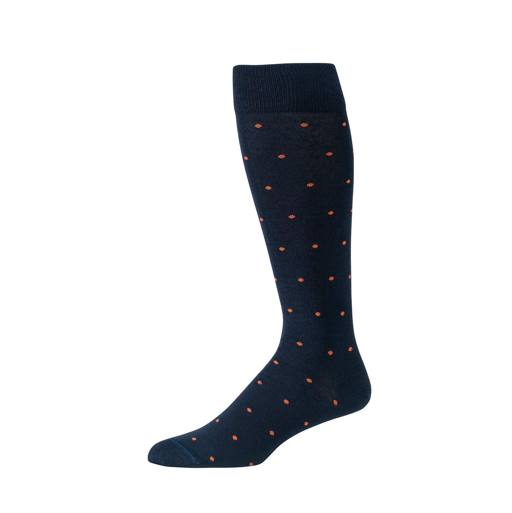 Premium Merino Wool Over-the-Calf Dress Socks for Men - Breathable, Comfortable & Stylish Patterned Socks for Business, Office & Formal Occasions