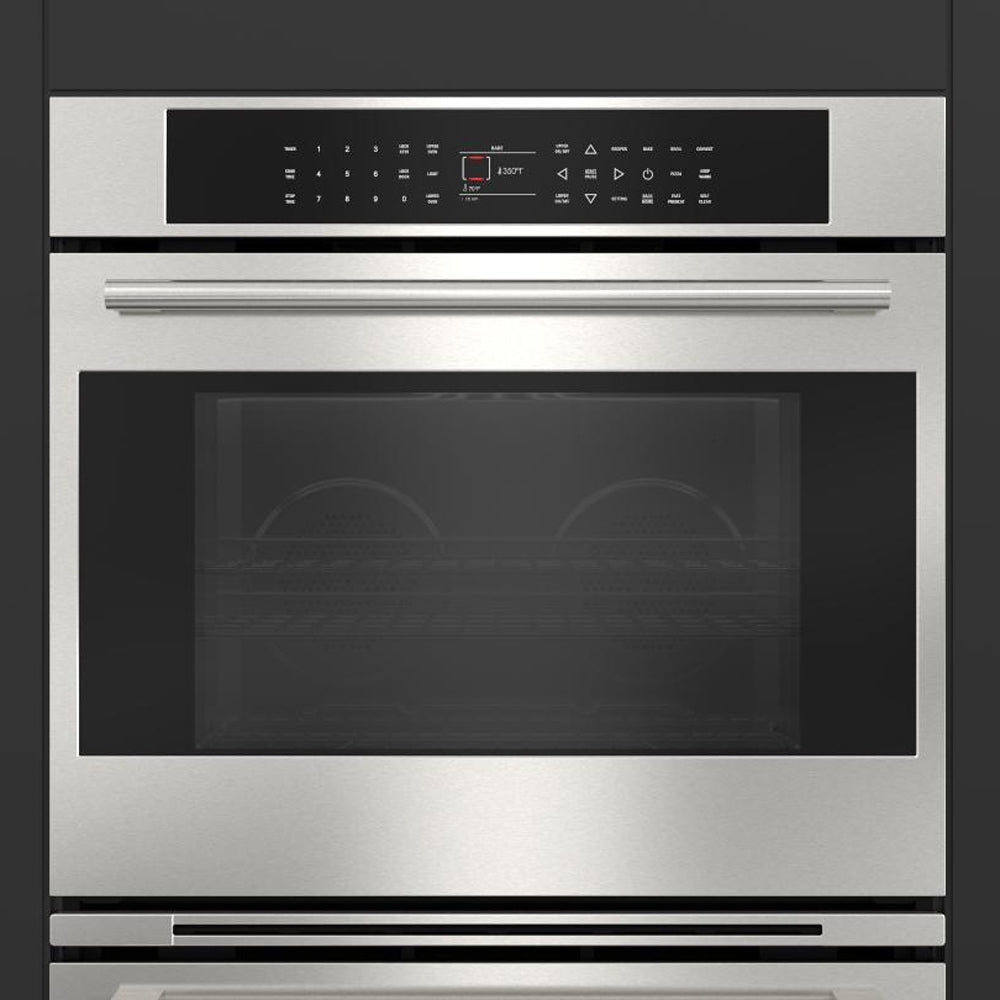 Fulgor Milano 30-Inch Built-In Electric Convection Double Wall Oven with Multiple Color Options (F7DP30) - Perfect for Modern Kitchens, Baking, Roasting & Entertaining