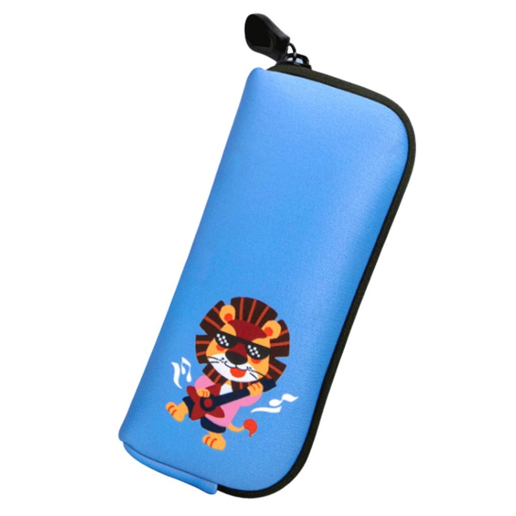 Animal-Themed Pencil Case for Students - High Capacity Multifunctional Pen Bag, Stationery Organizer, Durable School Supplies (Multiple Colors & Sizes) - Perfect for Backpack, Classroom & Homework Organization