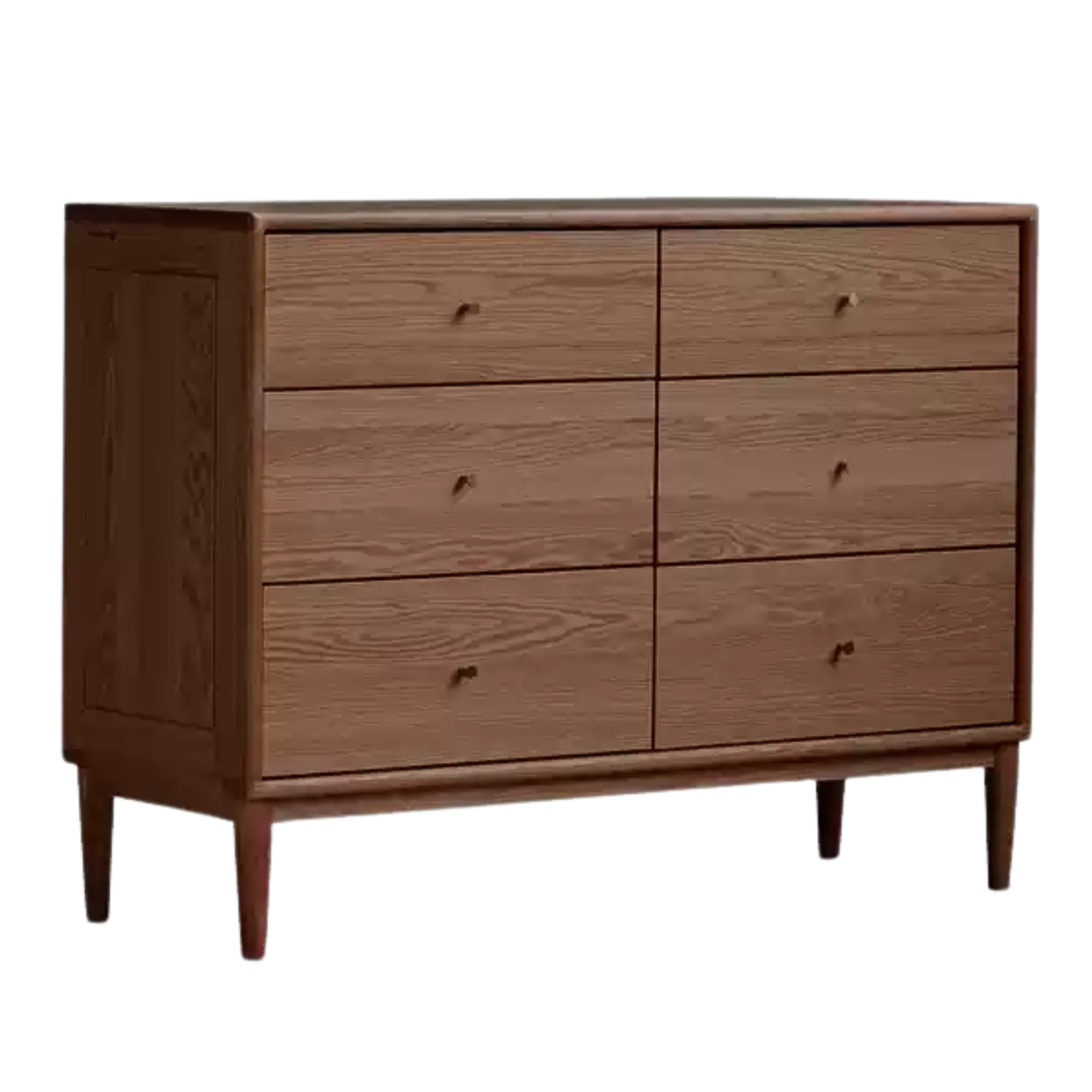Solid Black Walnut & Oak Wood Drawer - Modern Porch Cabinet for Outdoor Storage & Entryway Organization | Perfect for Patio, Deck, and Garden Decor