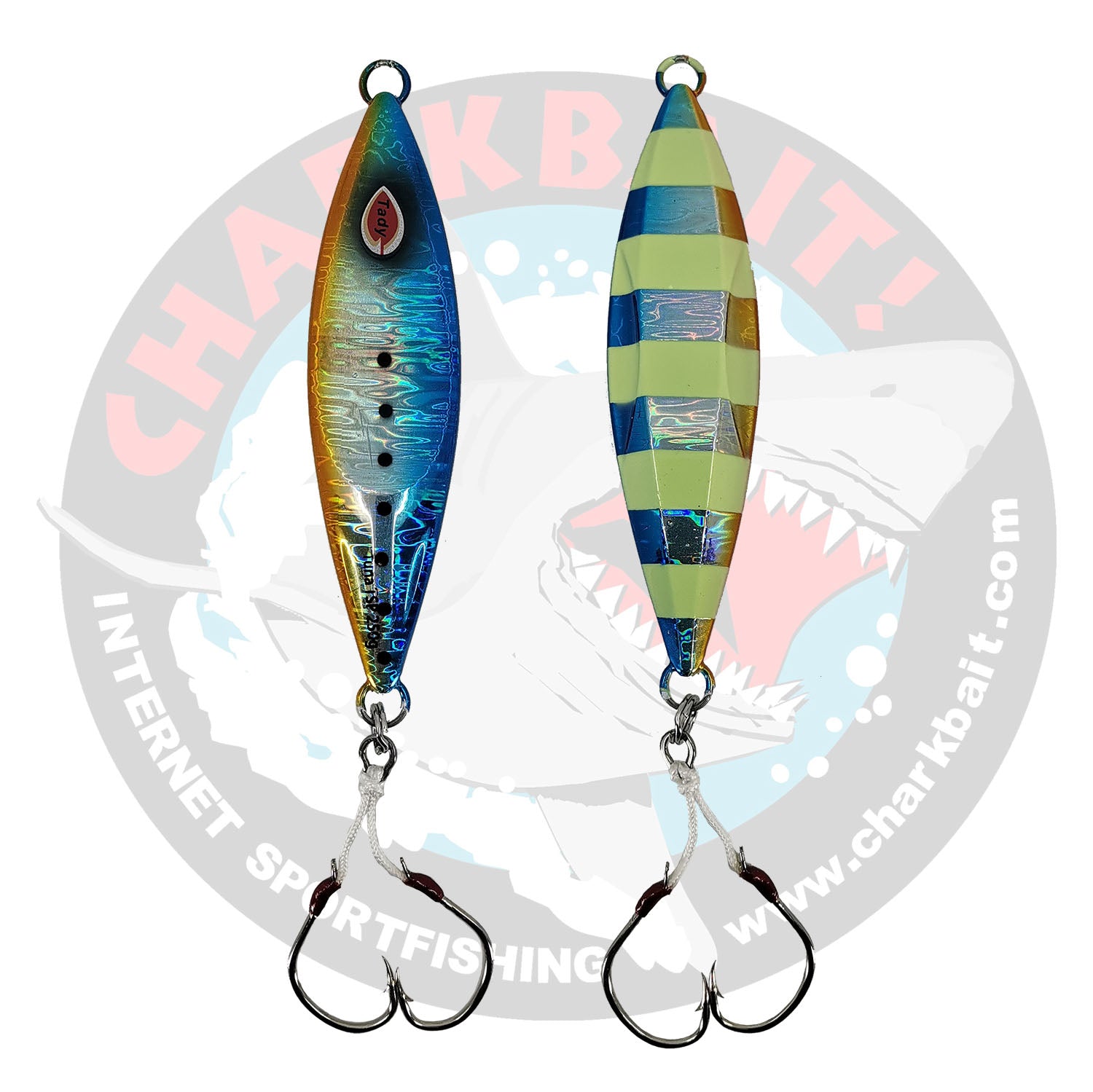Tady TSP Tuna Slow Pitch Jigs - Premium Saltwater Fishing Lures for Tuna, Grouper & Snapper - Perfect for Deep Sea Fishing & Offshore Angling