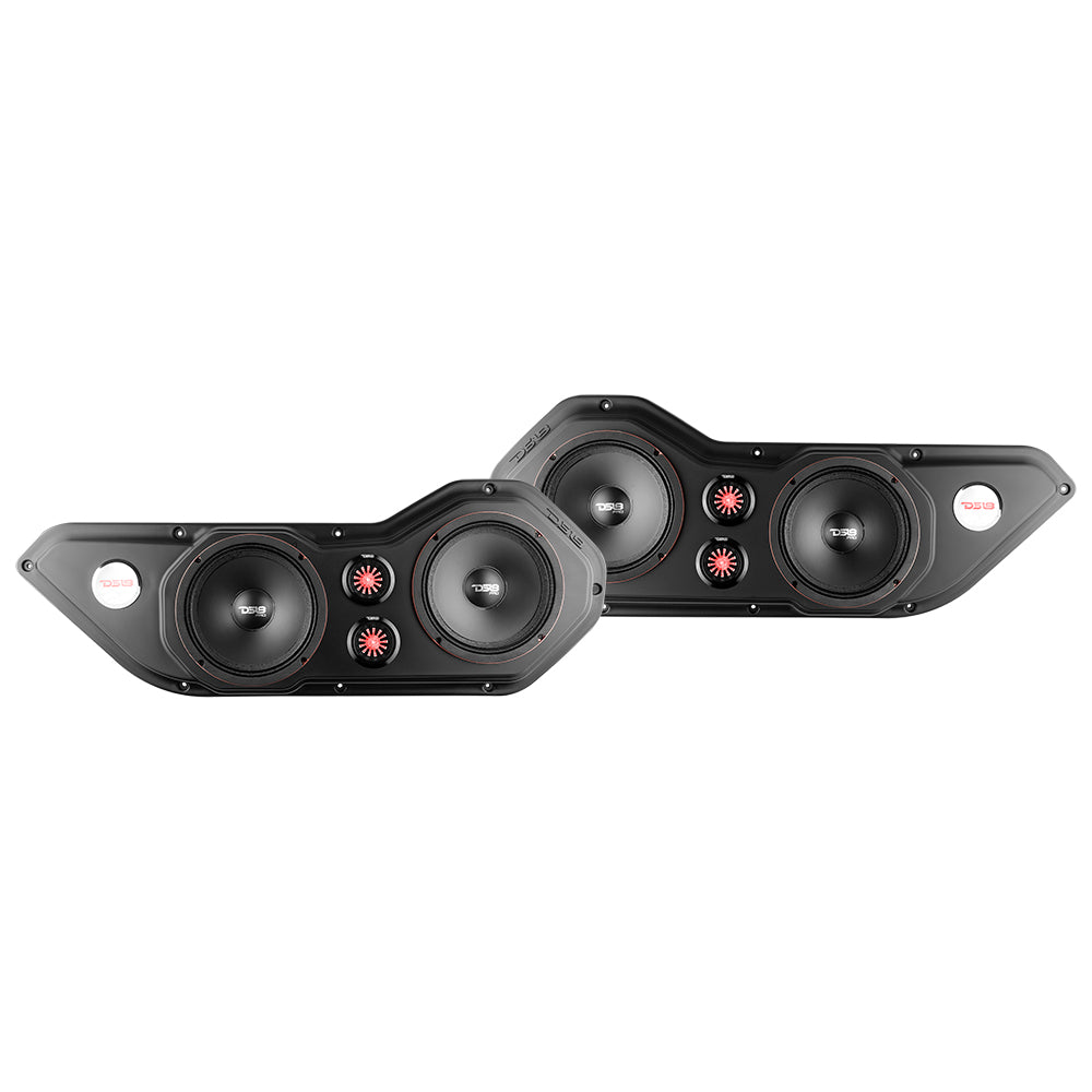 DS18 JL/JT Jeep Gladiator Loaded Door Panels - Premium Replacement for Off-Road & Adventure Enthusiasts - Perfect for Jeep Wrangler JL & Gladiator JT Upgrades
