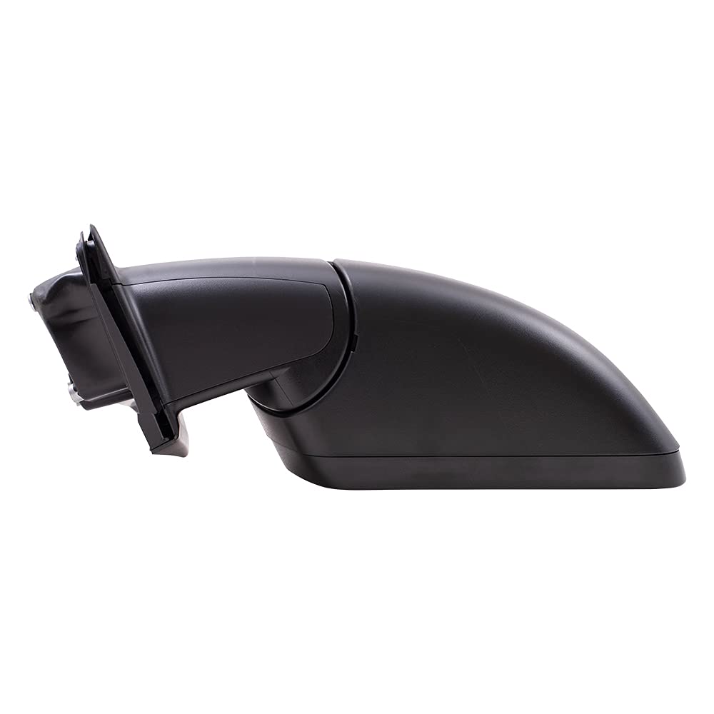 Brock Replacement Driver Side Power Mirror - Black, Paint to Match, with Power Fold & Blind Spot Detection (No Heat/Signal) - Compatible with 2019-2021 Ford Ranger | Perfect for Off-Roading & Daily Commuting