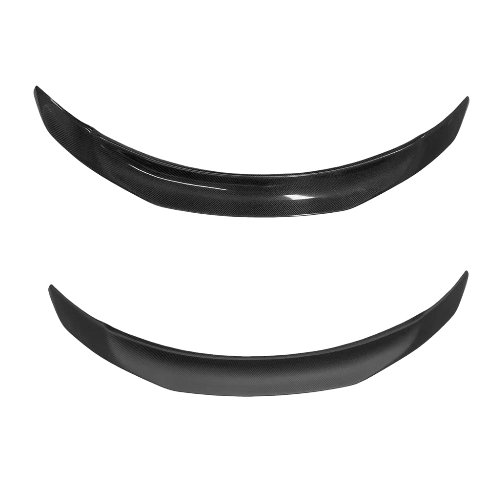 2025+ Tesla Model Y Juniper Carbon Fiber V Style Rear Wing Spoiler - High Performance Aerodynamic Body Kit Upgrade for Enhanced Stability & Style | Perfect for Racing, Car Shows & Street Performance