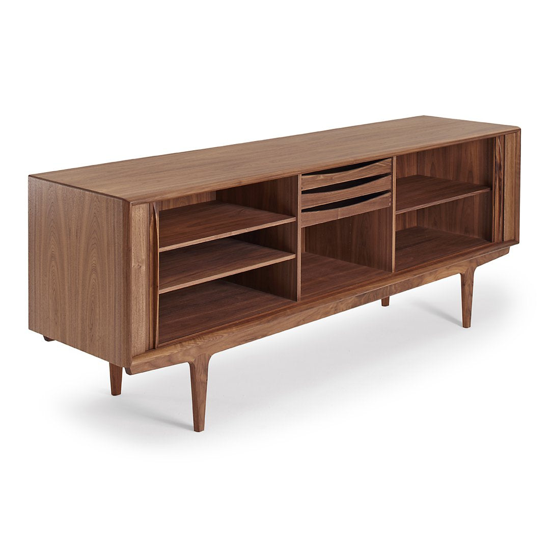 Modern BPS156 Sideboard Buffet Cabinet - Stylish Storage for Dining Room, Living Room & Entryway | Perfect for Organizing Dishes, Linens & Home Decor