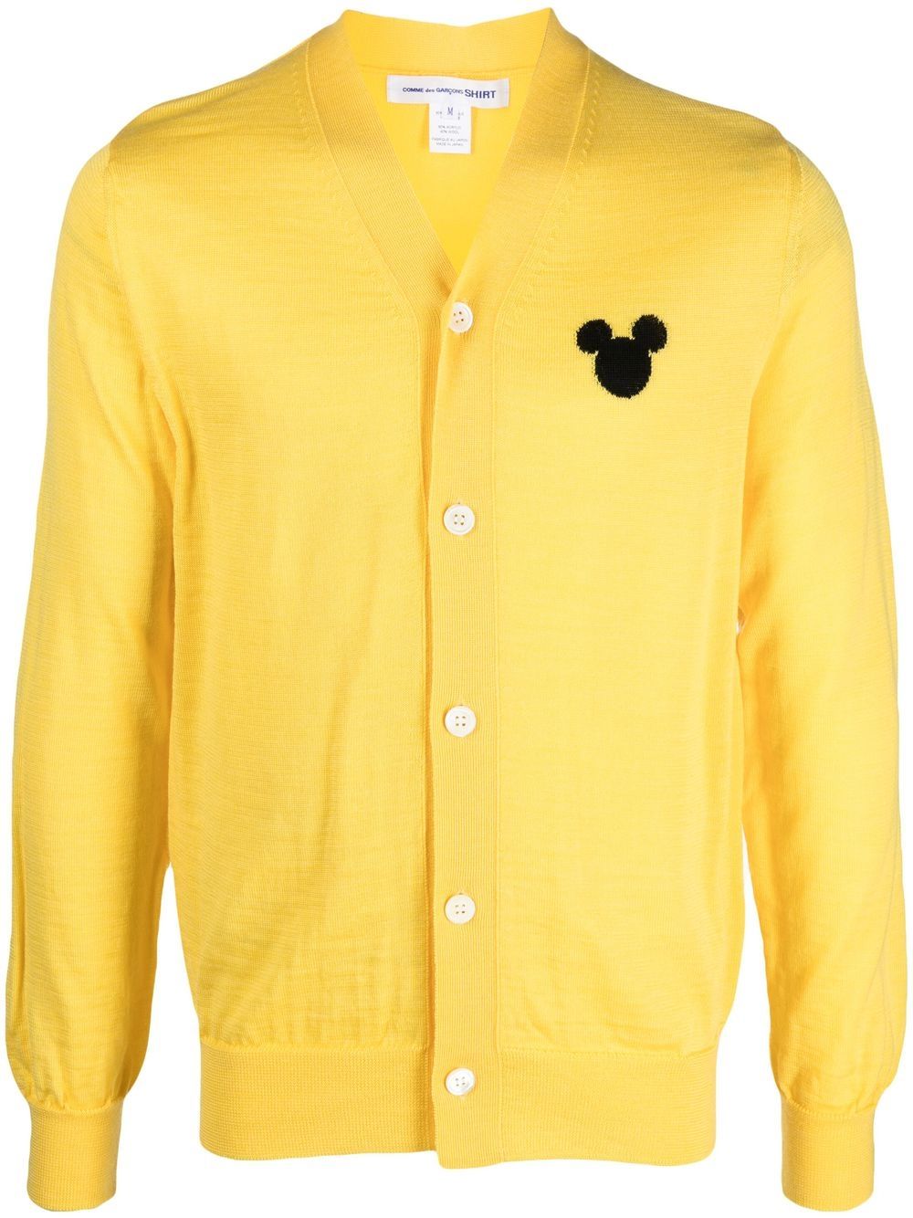 Comme des Garcons Yellow Sweater for Women - Stylish & Comfortable Knitwear for Casual Outfits & Fall Fashion