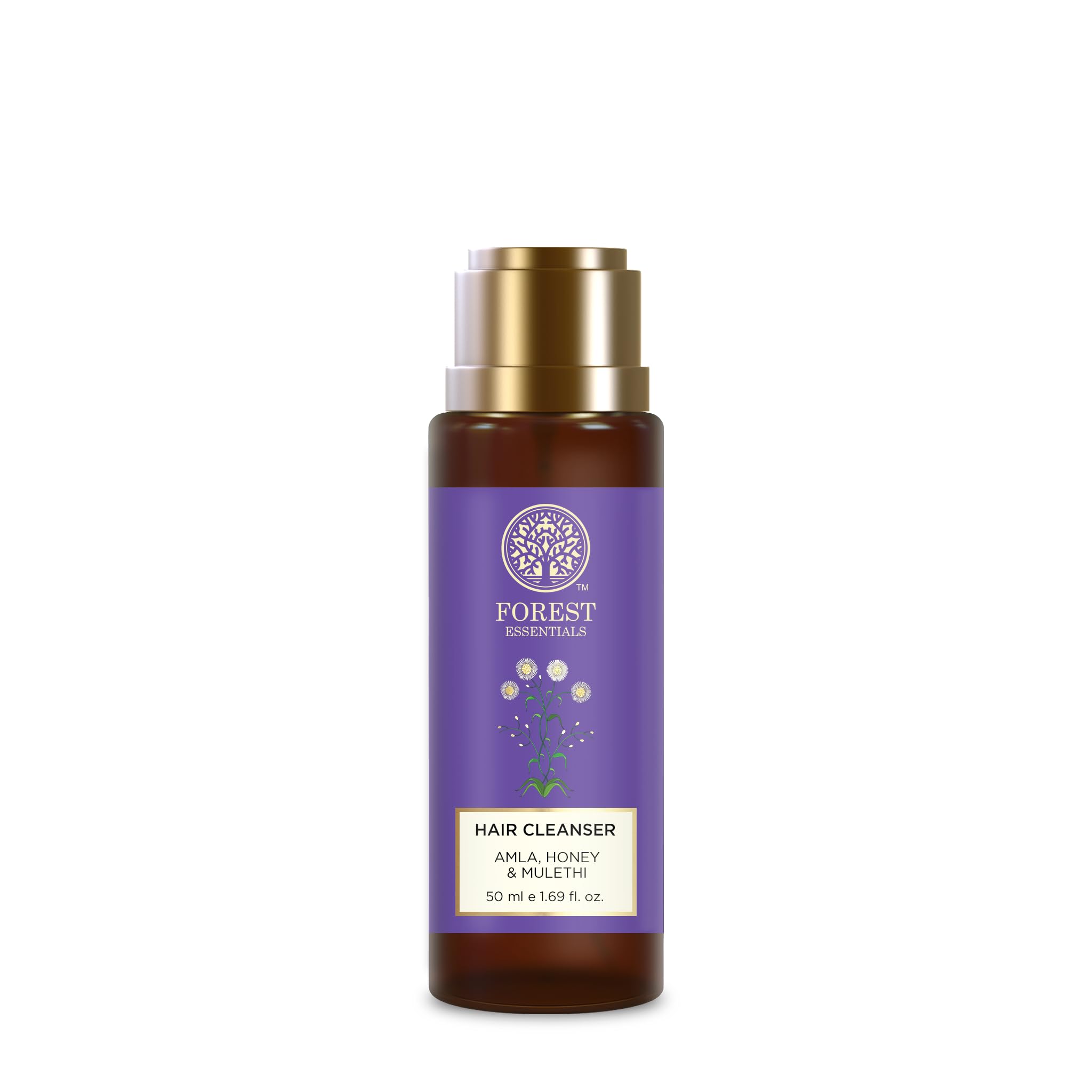 Forest Essentials Miniature Gift Set - 6 Piece Face, Body & Hair Care Kit with Face Wash, Shower Gel, Bath Oil, Body Lotion, Shampoo & Conditioner | Perfect Spa Gift for Women, Birthday & Holiday Present | Luxury Skincare & Pampering Set for Relaxation & Self-Care