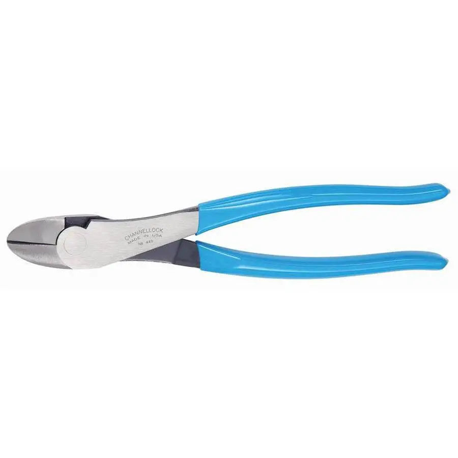 Channellock 9-Inch High Leverage Curved Diagonal Cutting Pliers - Professional Wire Cutters for Electrical Work, DIY Projects & Home Repairs