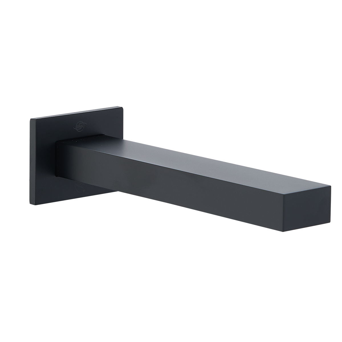 Dax Brass Square Spout Matte Black Finish (DAX 1032 BL) - Premium Bathroom Faucet for Modern Sink, Shower, and Bathtub Installations