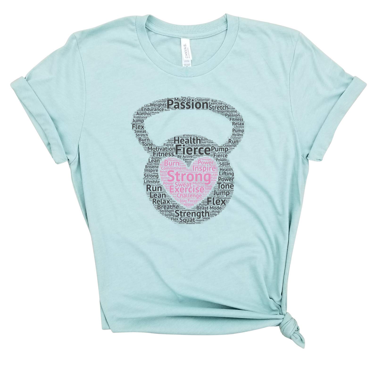 Kettlebell - 'Cardio is Hardio' Funny Workout Shirt for Women | Gym Tank Top | Yoga & Fitness Apparel | Weight Lifting Tee | Perfect for Gym, Yoga, and Cardio Workouts