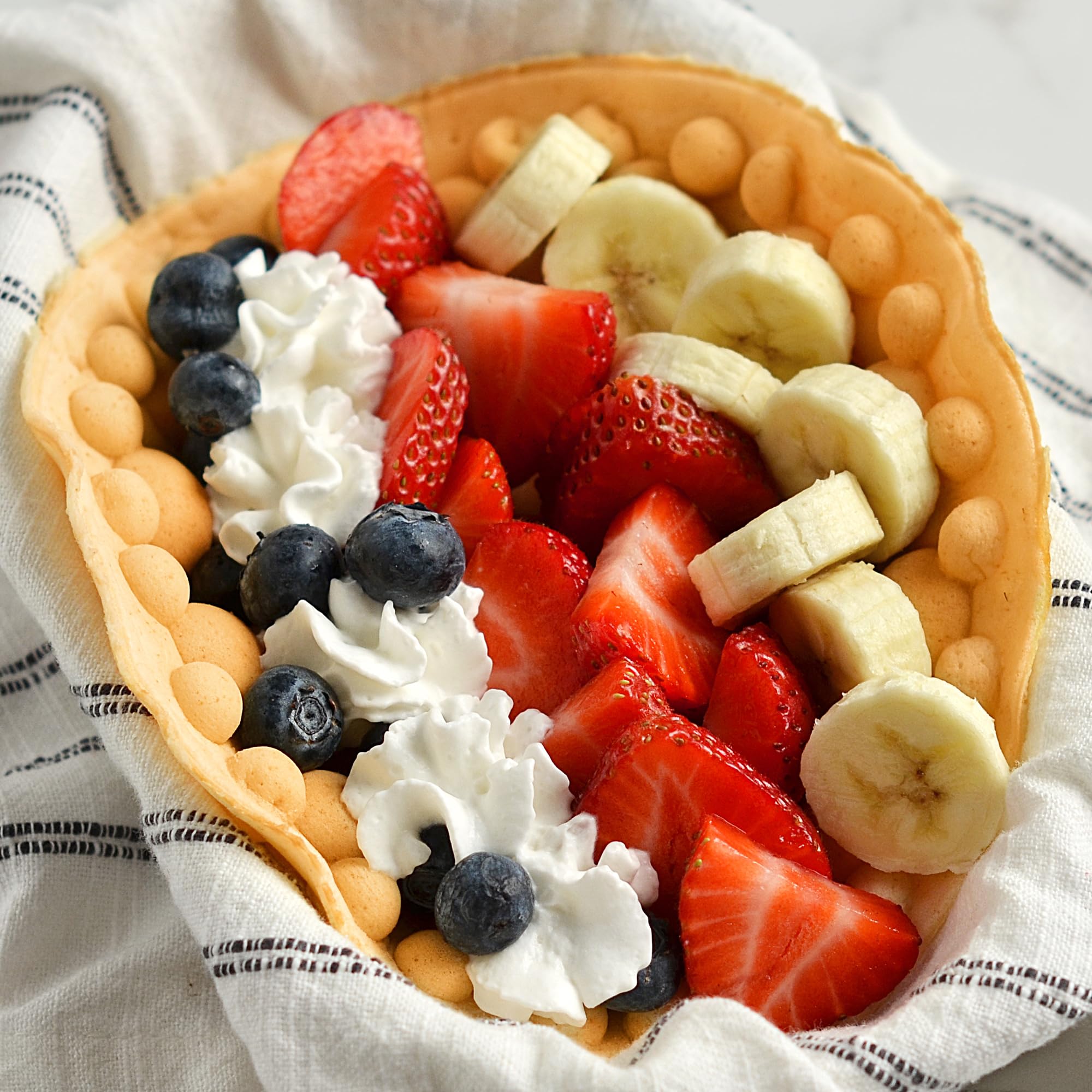 Disney Mickey Mouse Waffle Maker - Flip-Over Bubble Waffle Iron for Kids & Adults - Perfect for Breakfast, Parties & Disney-Themed Events