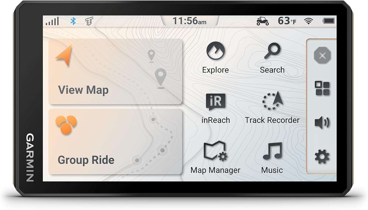 Garmin Tread 2 Powersport GPS Navigator for Off-Road Vehicles - ATV, UTV & Motorcycle Trail Navigation System for Adventure Riding & Hunting Expeditions