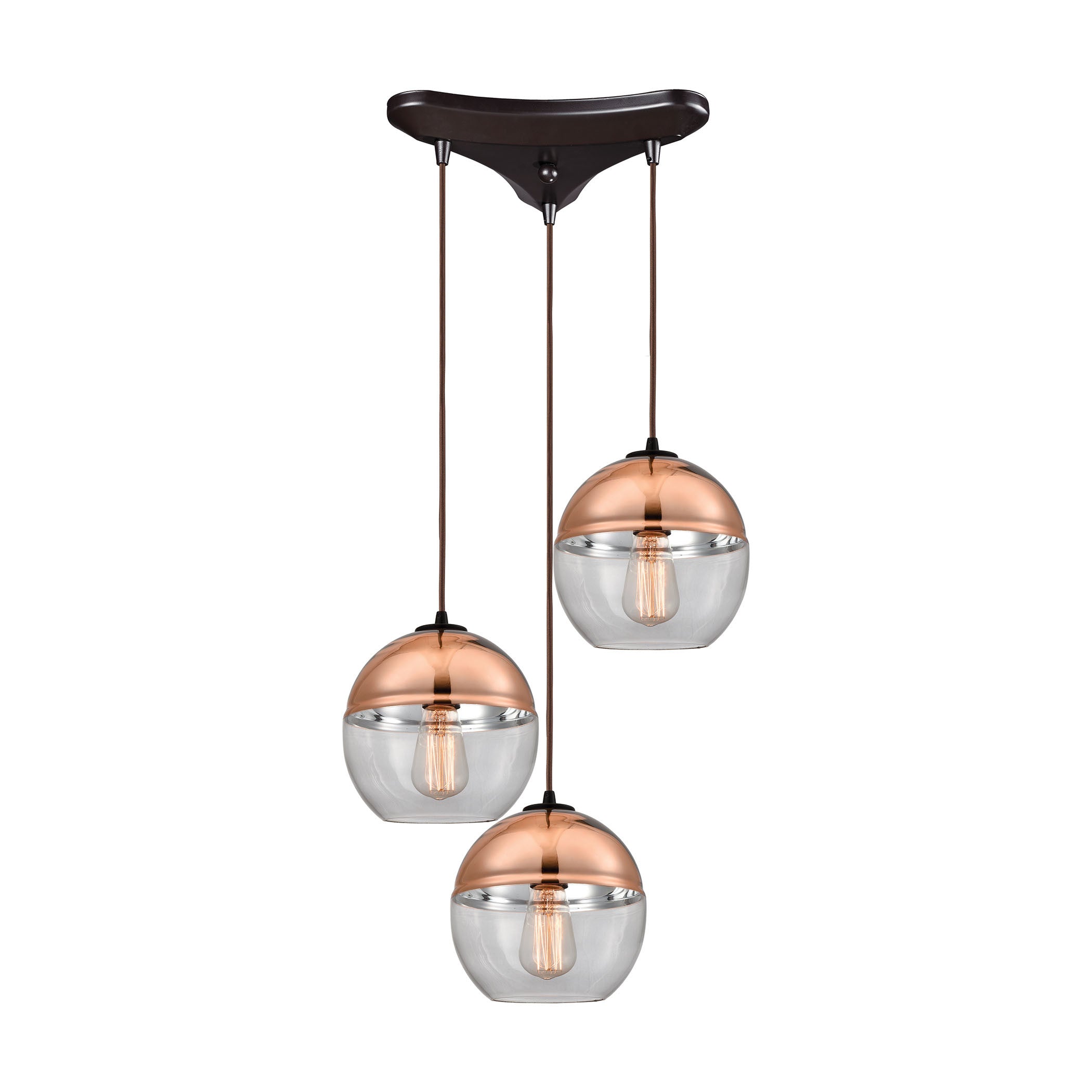 Revelo Modern Multi Light Pendant Chandelier - Adjustable Hanging Ceiling Light Fixture for Dining Room, Kitchen Island, Living Room & Bedroom Lighting