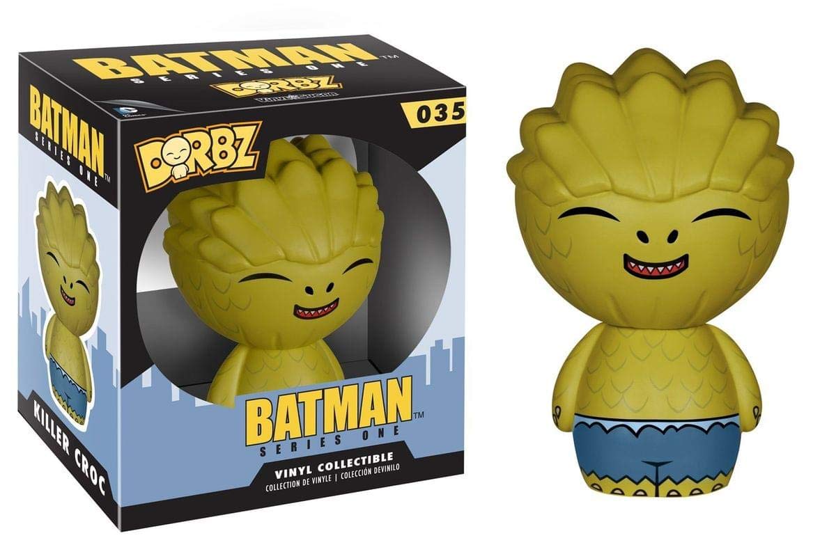 Batman Killer Croc Dorbz Vinyl Figure - Collectible DC Comics Supervillain Toy - Perfect for Display, Gifts & Superhero Fans Collection