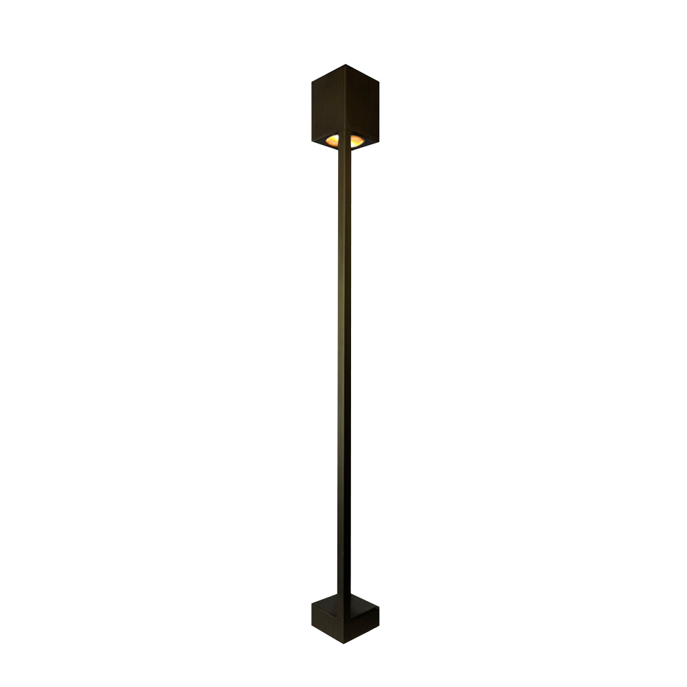 PLB23 Cast Brass LED Low Voltage Pathway Light - Outdoor Landscape Lighting Fixture for Garden, Walkway, and Driveway Illumination