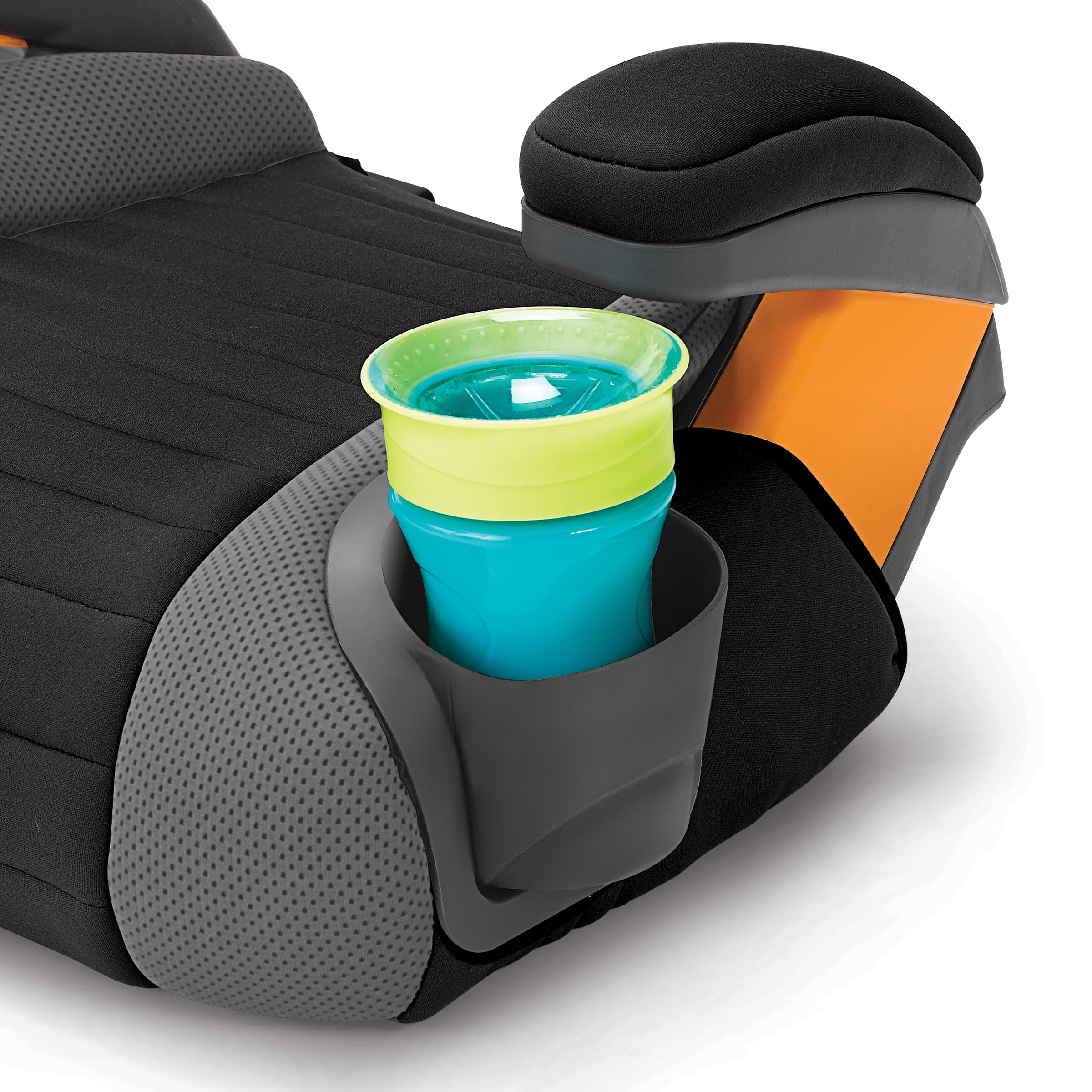 Chicco GoFit Backless Booster Car Seat for Kids - Lightweight, Comfortable & Safe Travel Booster - Perfect for School, Road Trips & Everyday Use