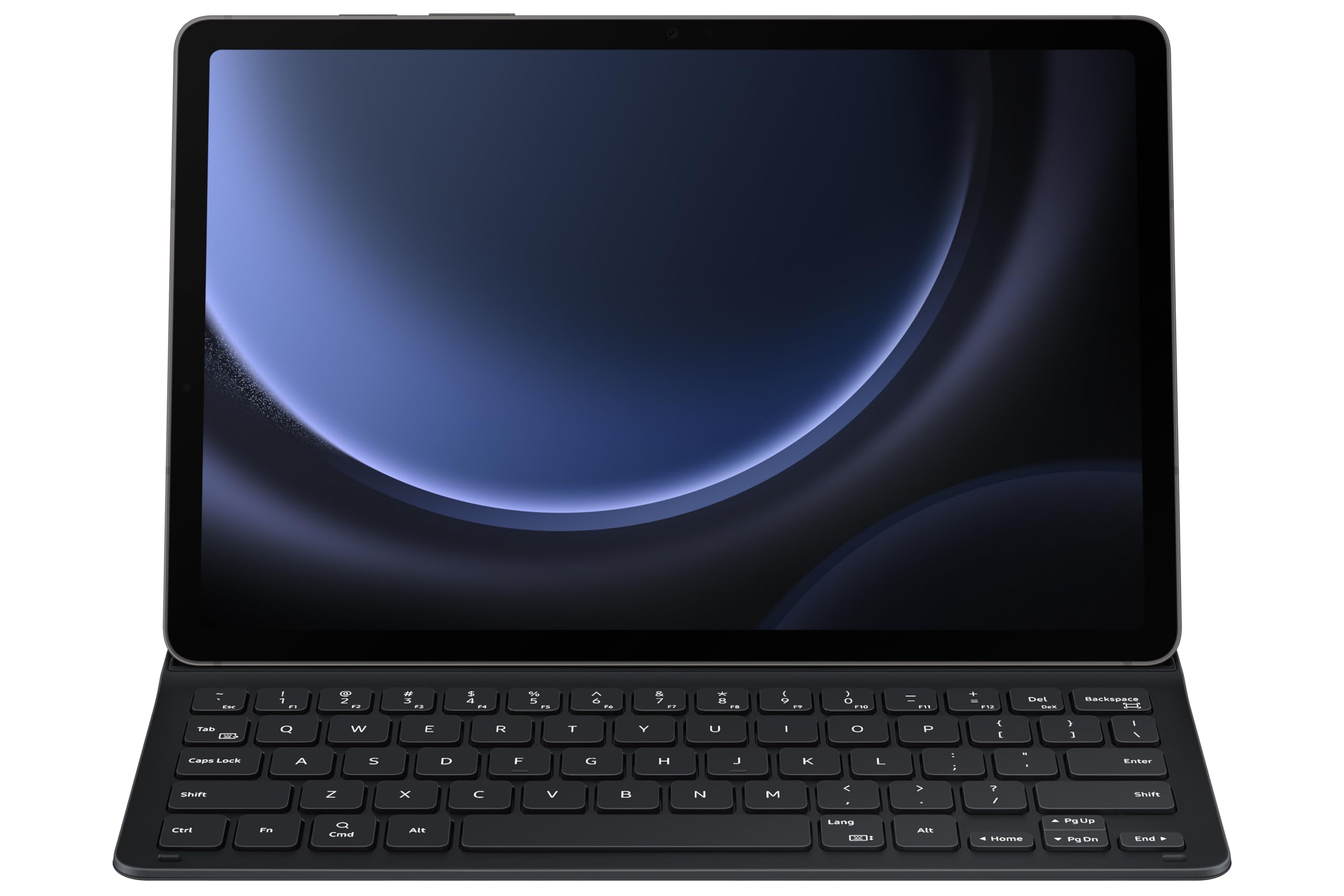 Samsung Galaxy Tab S9 FE+ Book Cover Keyboard Case - Magnetic Back, Wireless Keyboard Sharing, US Version (Black) | PC-Like Experience with Versatile Viewing Positions | Perfect for Work, Study & Entertainment