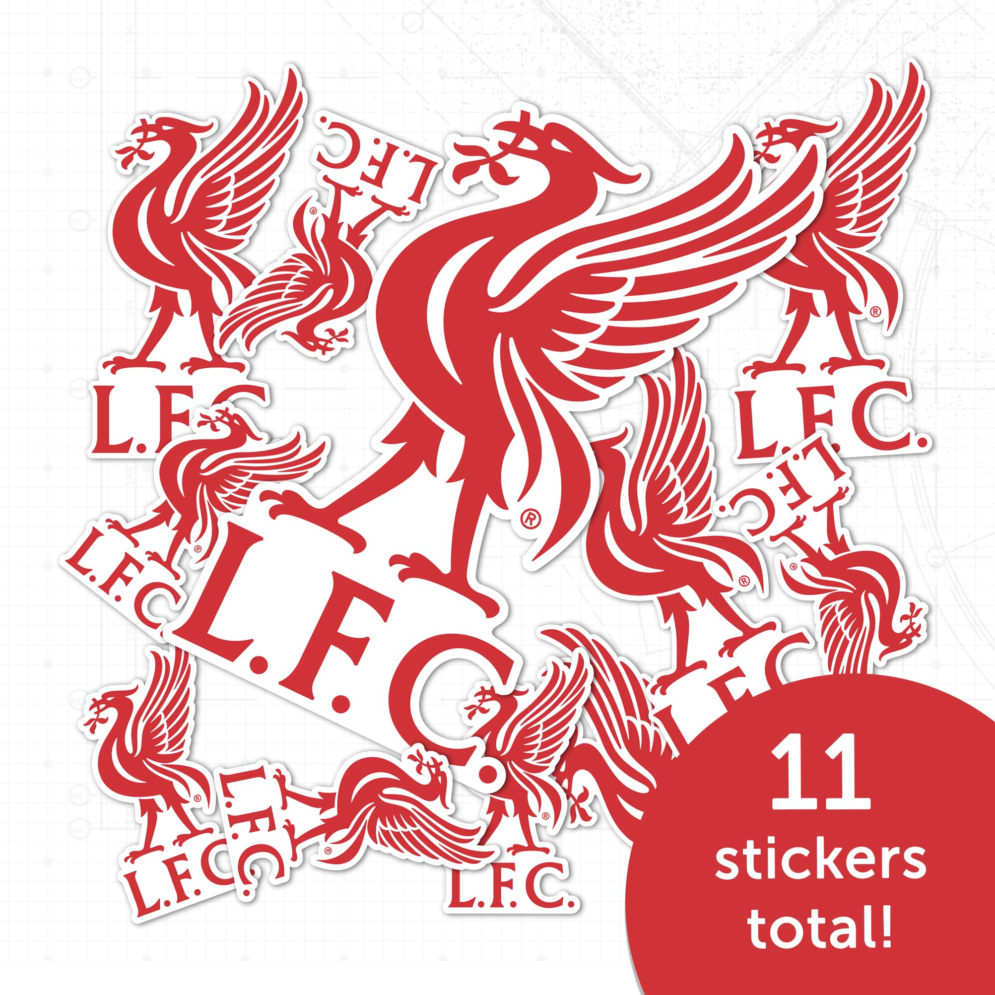 Liverpool FC Desert Cactus Vinyl Sticker Decal - Premium Waterproof Laptop, Water Bottle & Car Decoration - Perfect for Soccer Fans, Scrapbooking & Premier League Memorabilia Collection