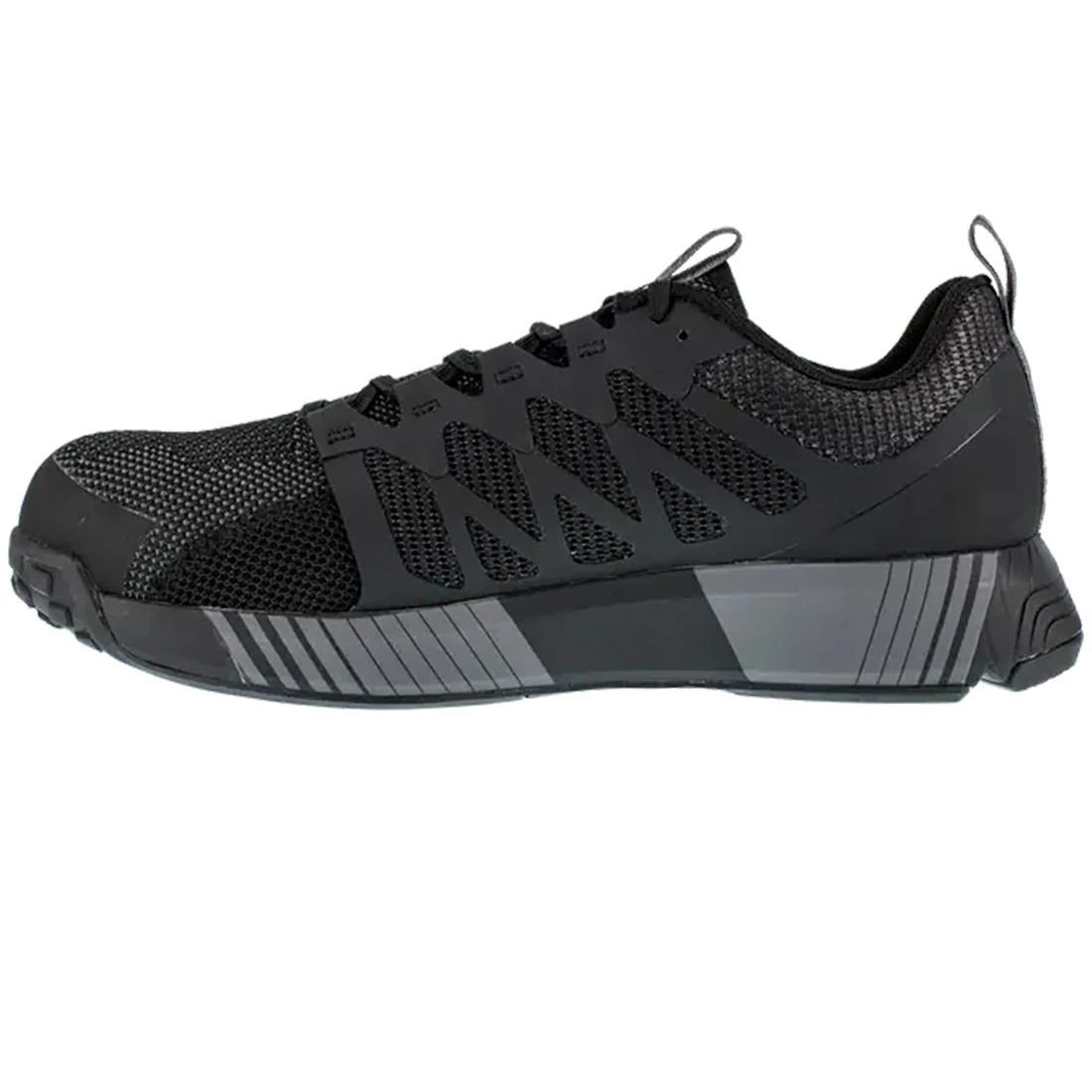 Reebok Fusion Flexweave Composite Toe Work Shoes for Men - Lightweight Safety Shoes with Breathable Mesh & Steel Toe Protection - Ideal for Construction, Warehouse & Industrial Work