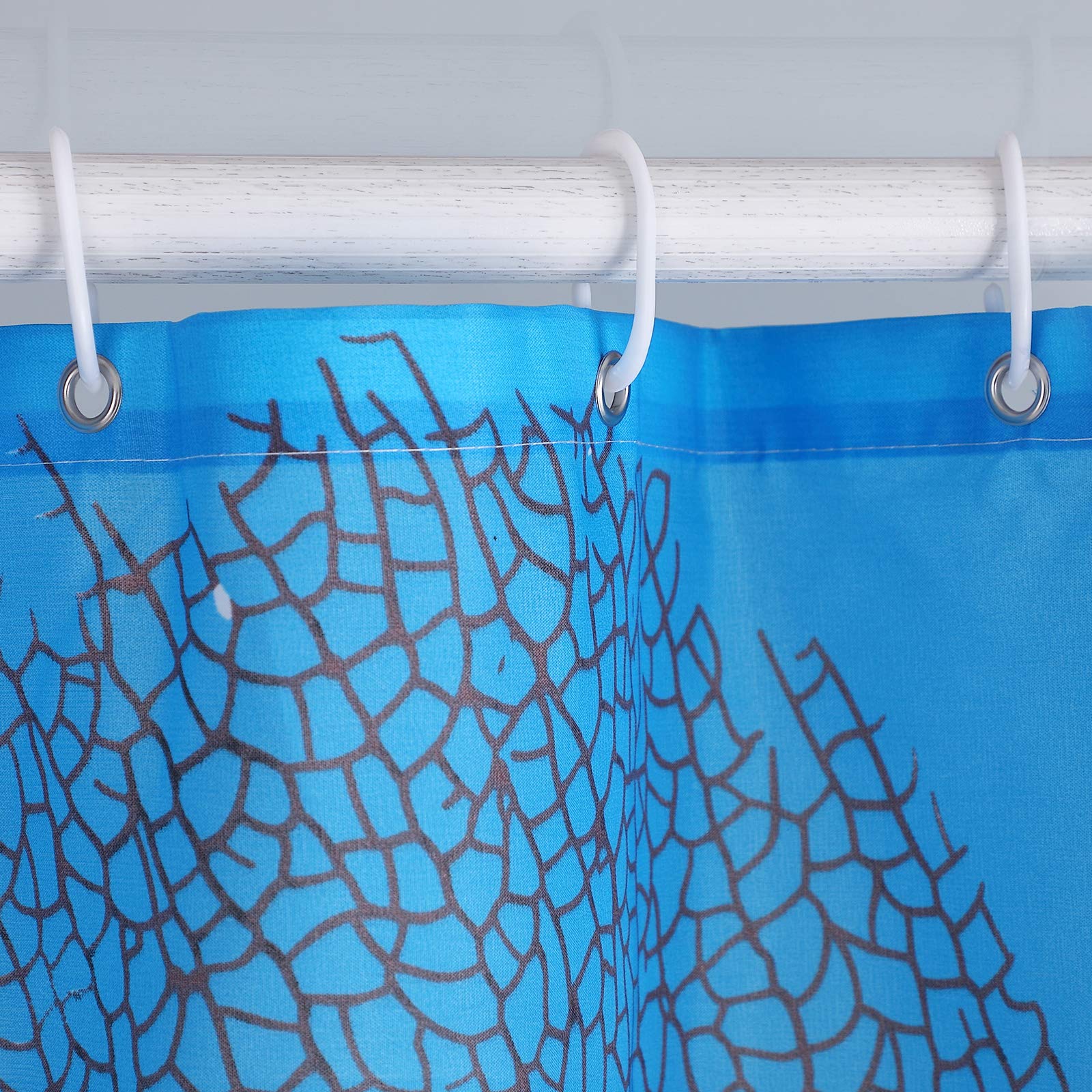 Waterproof Beach Shower Curtain - 72