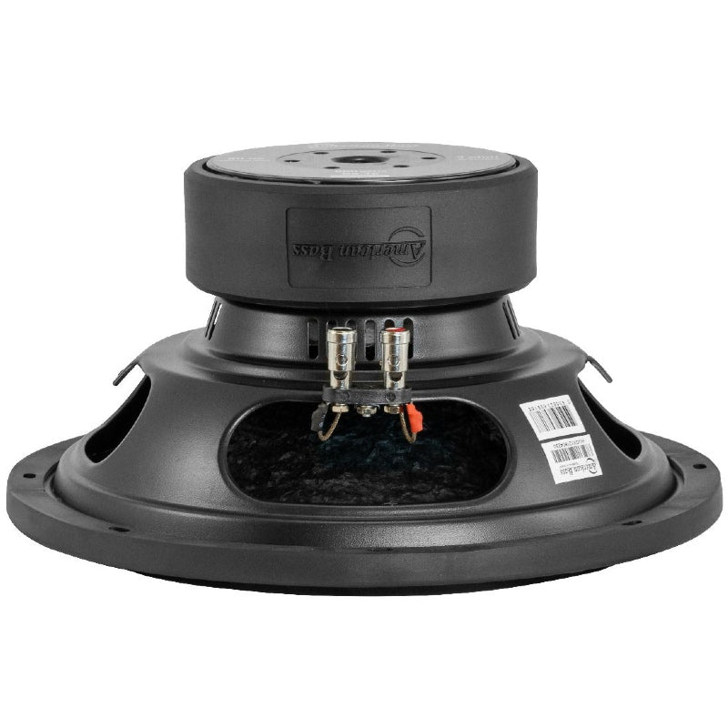 American Bass DX124 12 Inch 600W Peak (400W RMS) Single 4 Ohm DX Series Car Subwoofer - High Performance Bass for Trucks, SUVs & Custom Car Audio Systems