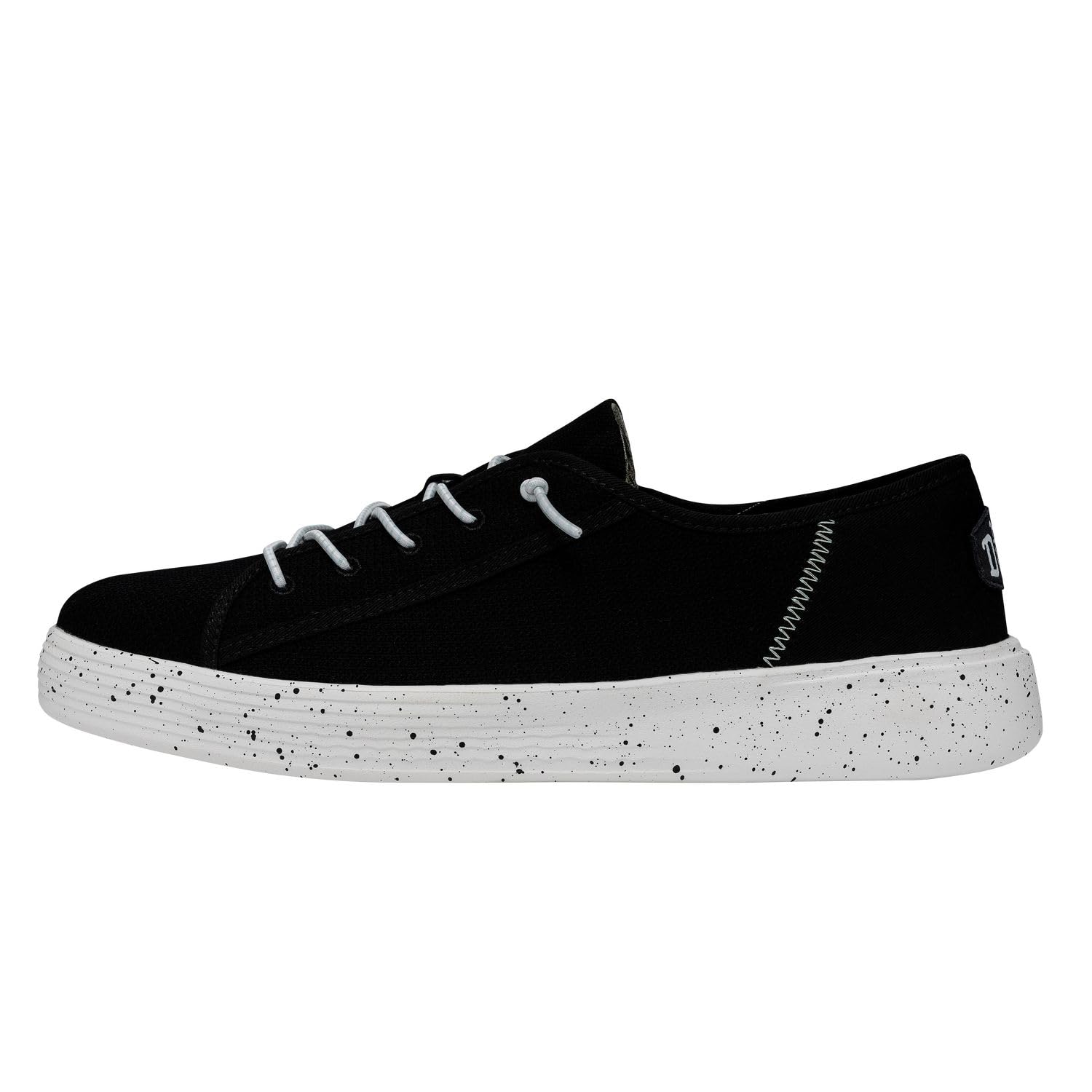 Hey Dude Men's Cody Sport Mesh Slip-On Sneakers - Breathable Comfort Shoes for Men in Charcoal Size 4 | Casual Walking, Travel & Everyday Wear