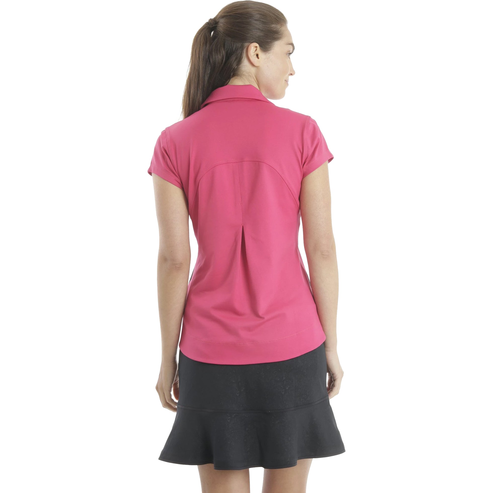 Chase54 Agile Women's Golf Polo Shirt - Moisture Wicking, UV Protection & Comfort Fit for Golf, Tennis & Outdoor Activities
