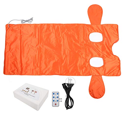 Far Infrared Electric Heating Blanket - Anti-Cellulite Sauna Blanket with Intelligent Temperature Control | Portable Home Spa Therapy for Relaxation & Pain Relief (US)