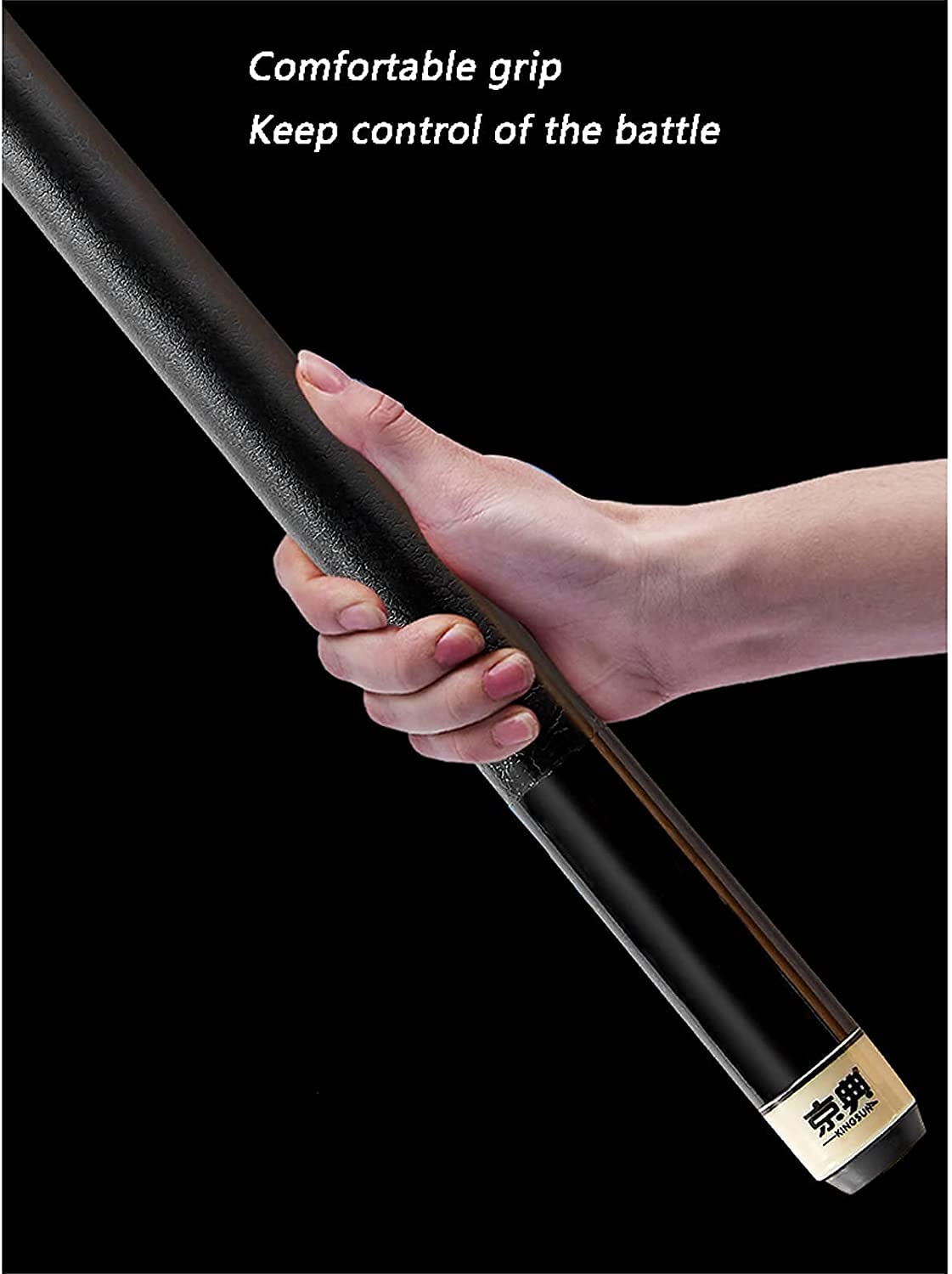 Premium 57-Inch Maple Pool Cue Stick - Handmade 19oz Billiard Cue with 1/2 Split Design (Middle/Big Head) | Professional Snooker & Pool Accessories Set | Perfect for Home Game Rooms, Bars & Competitive Play