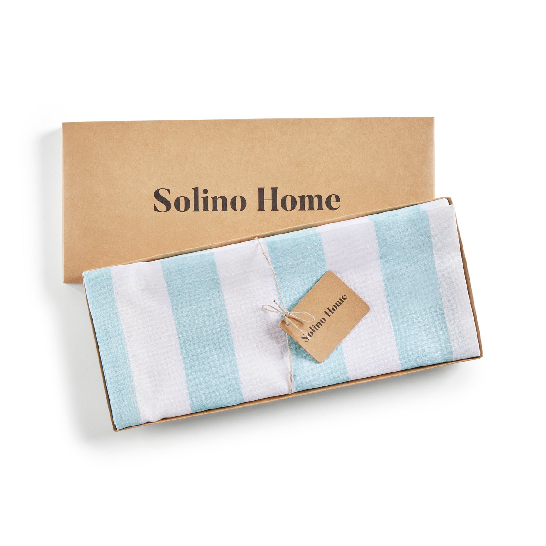 Stylish Cabana Stripe Table Runner - Cotton Decorative Dining Table Cover for Summer Parties, Beach Weddings & Outdoor Entertaining